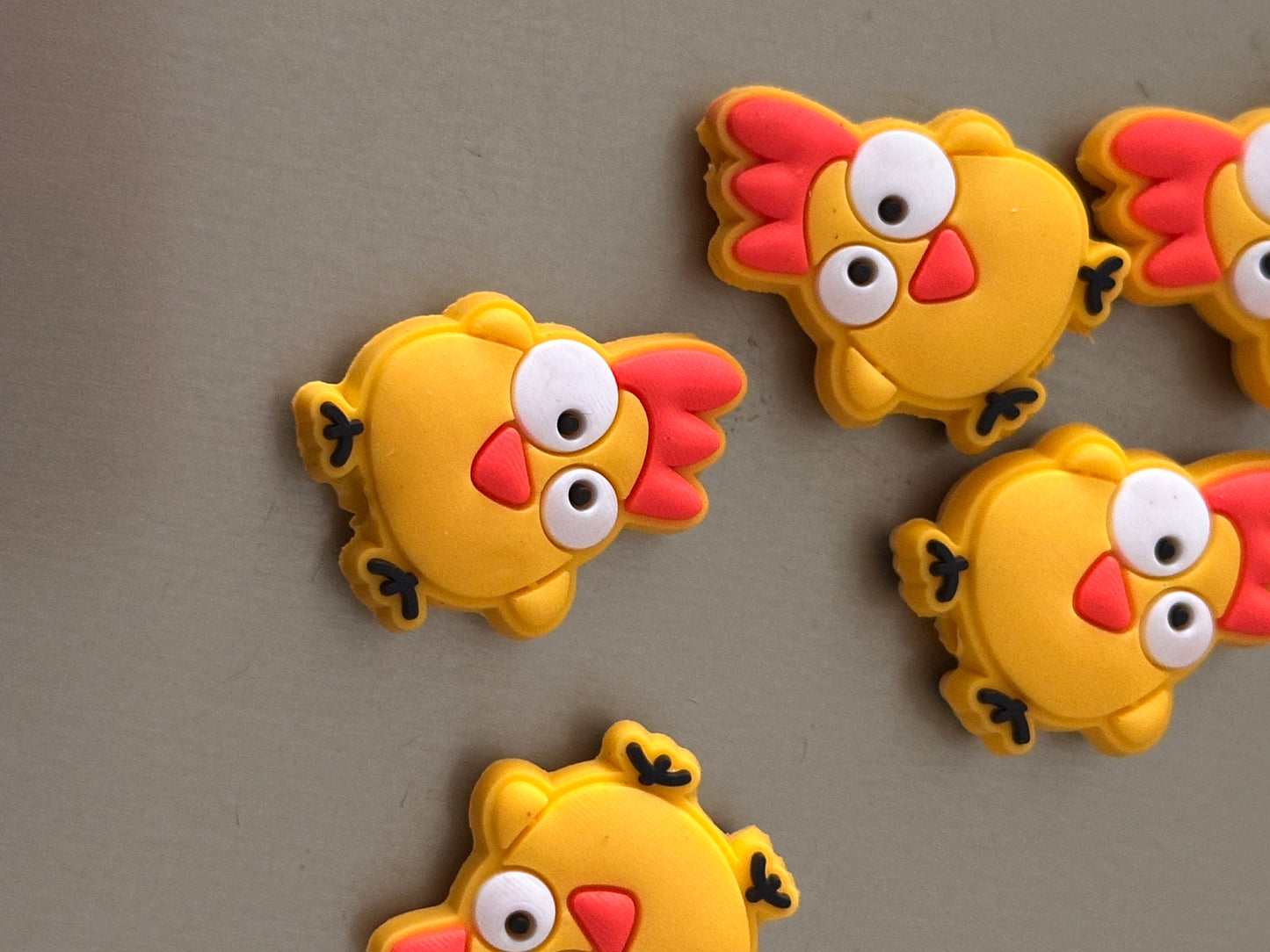 Chicken Focal Bead / silicone focal bead/pen bead