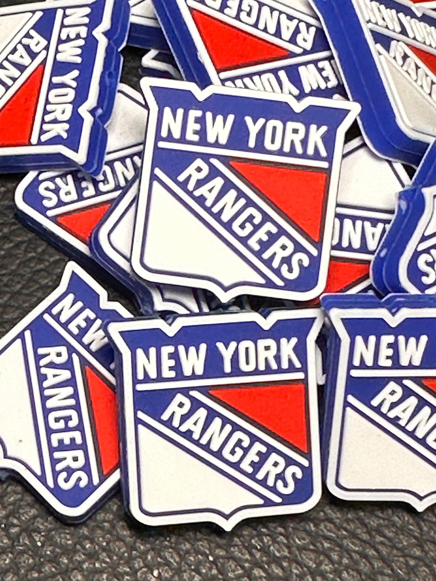 New York Rangers focal bead