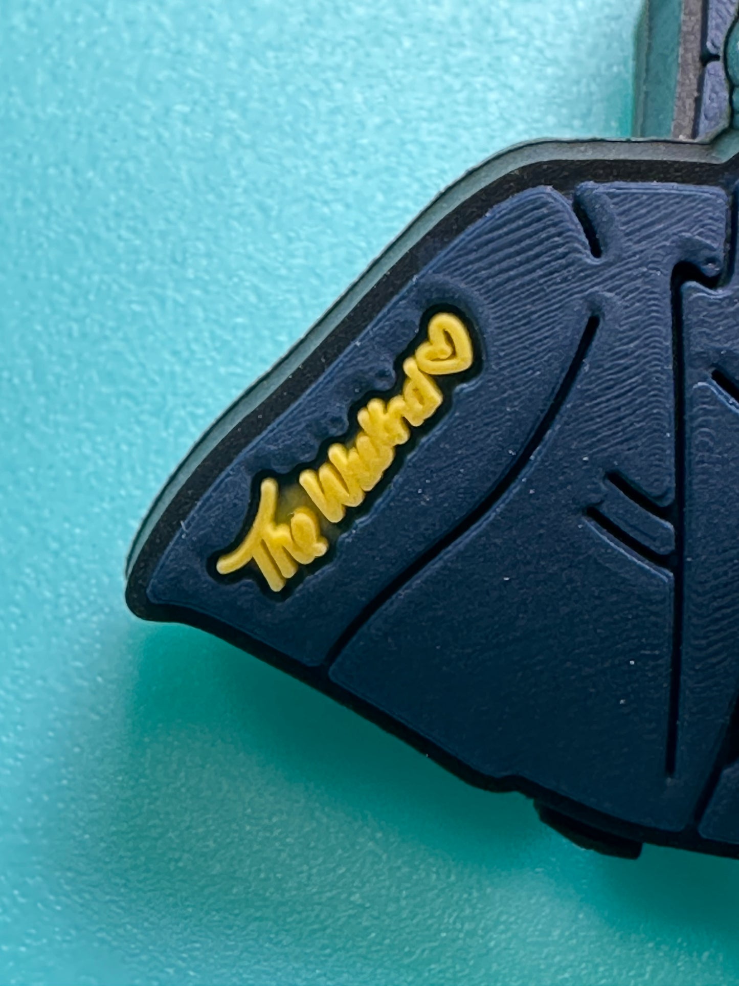 The Weeknd silicone focal bead/singer