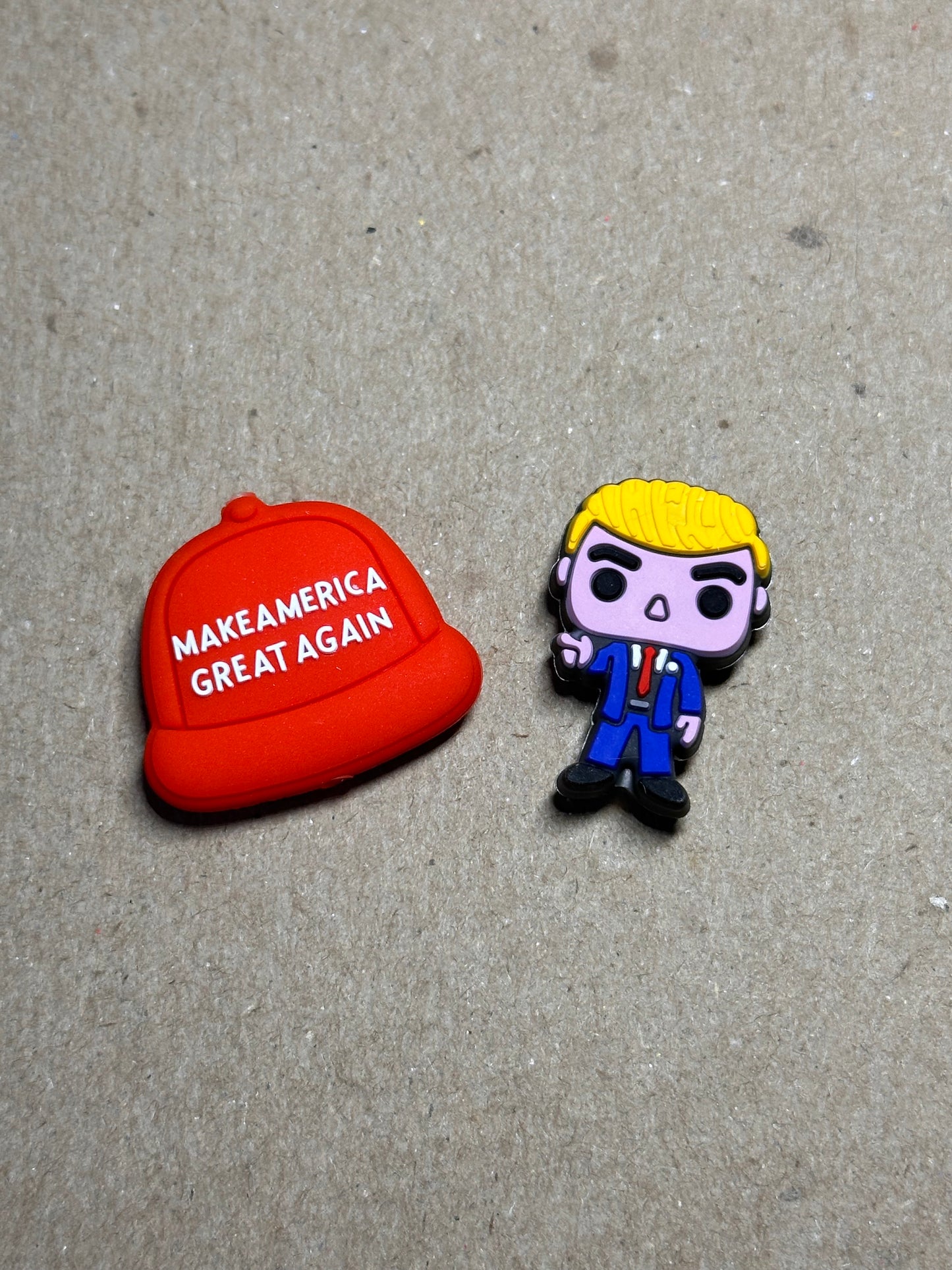 President Donald Trump Focal Bead /MAGA red hat/ 2024/baseball hat bead