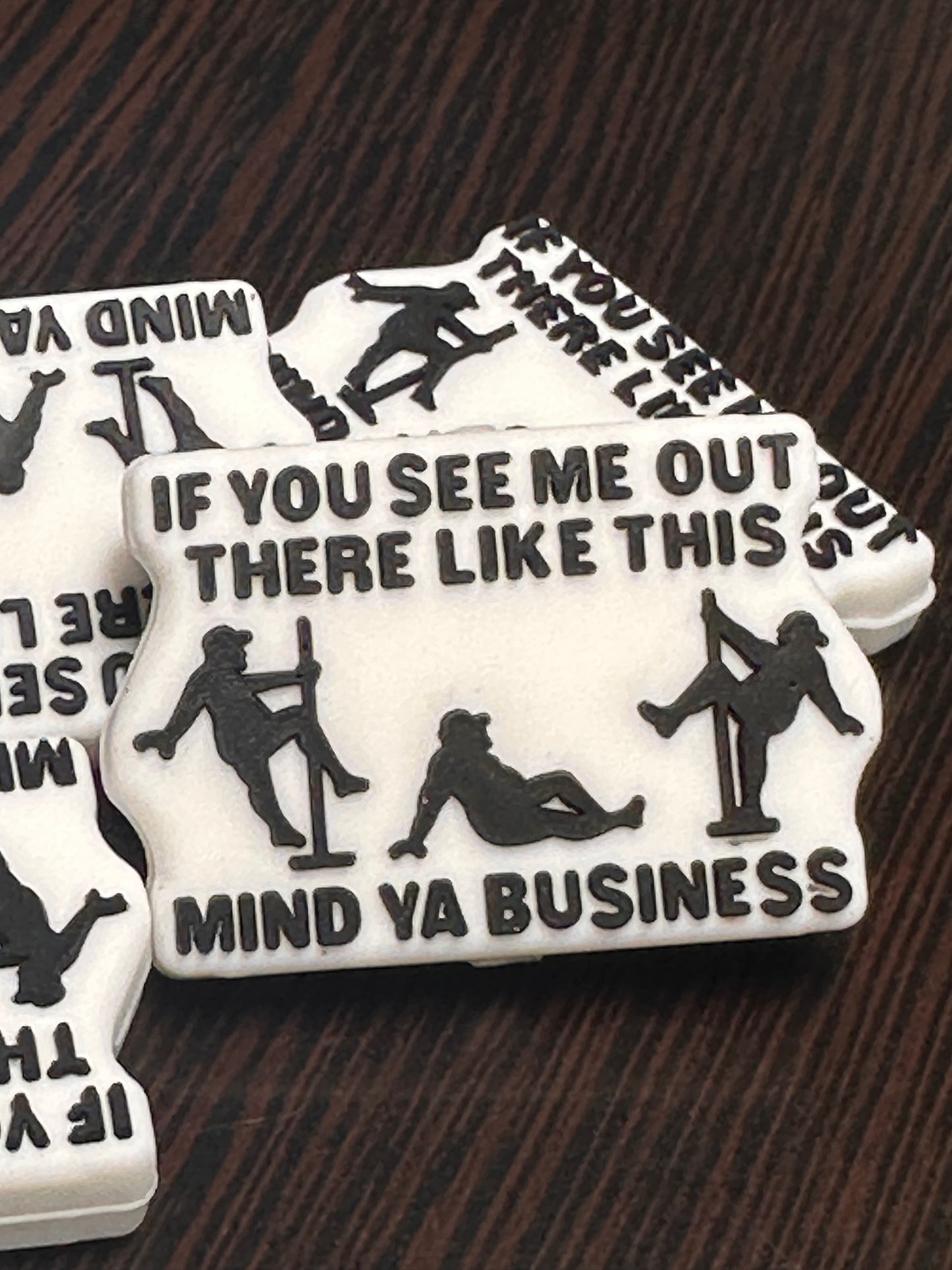 Funny silicone bead/ pen beading/ keychain bead /dancer