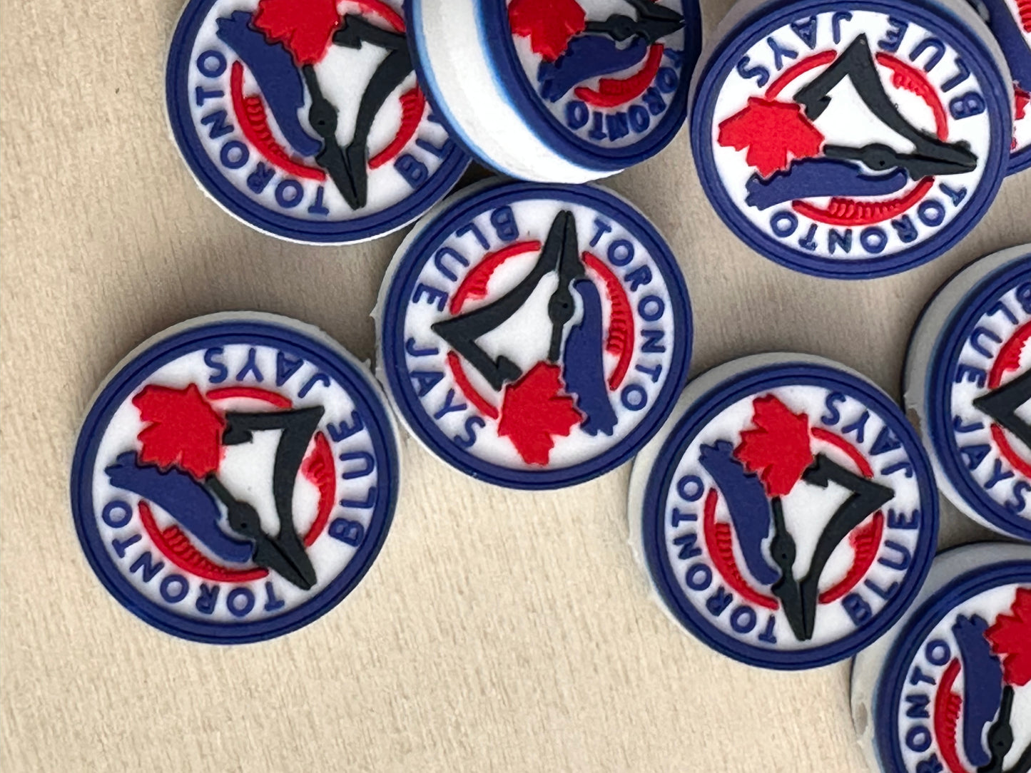 Toronto blue jays focal bead/ baseball