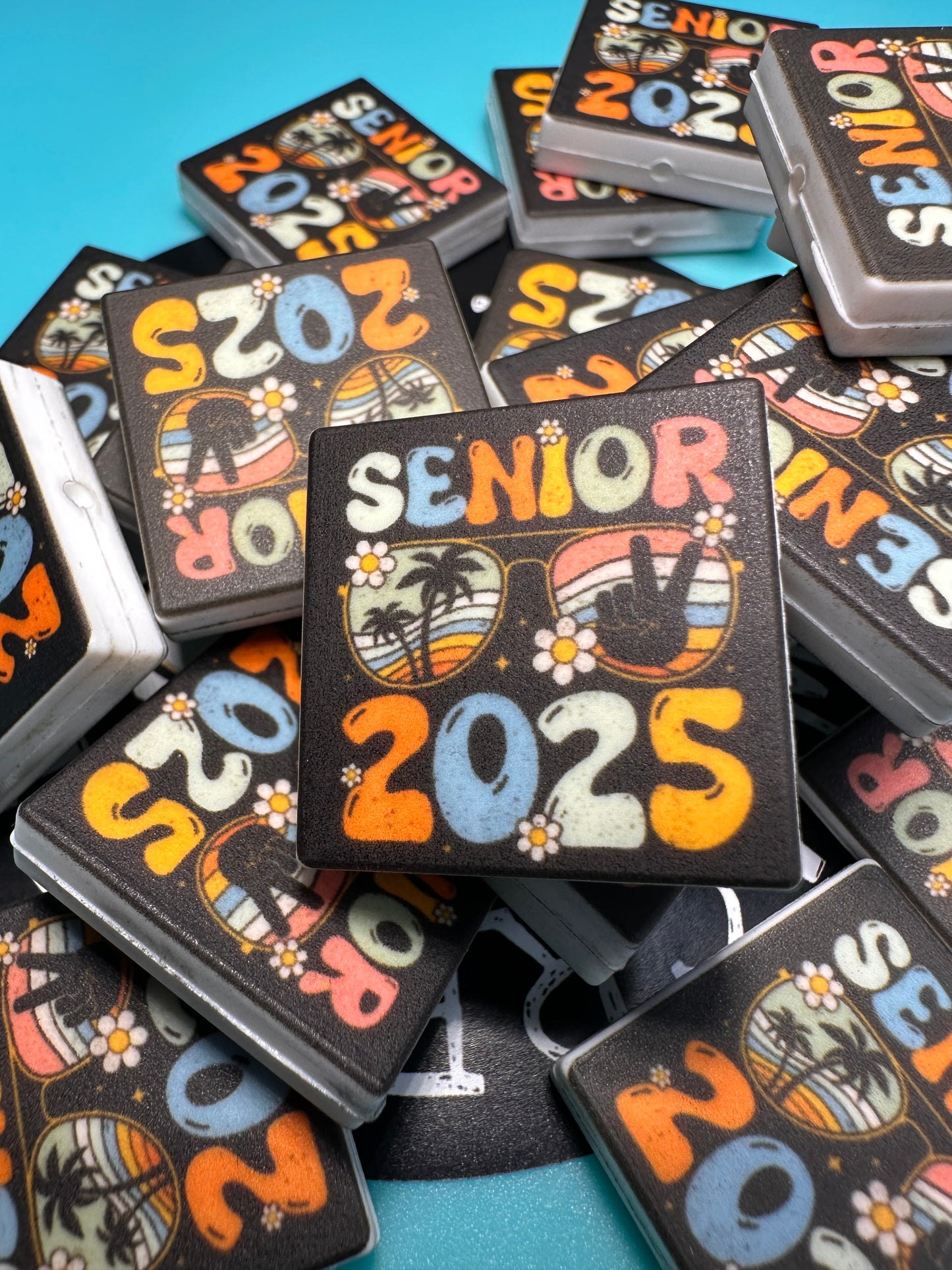 Senior class 2025/ Graduate / Focal Bead/ beadable pen/ Silicone bead/ keychain bead/ DIY/ senior/ graduation/ 2025 /#1