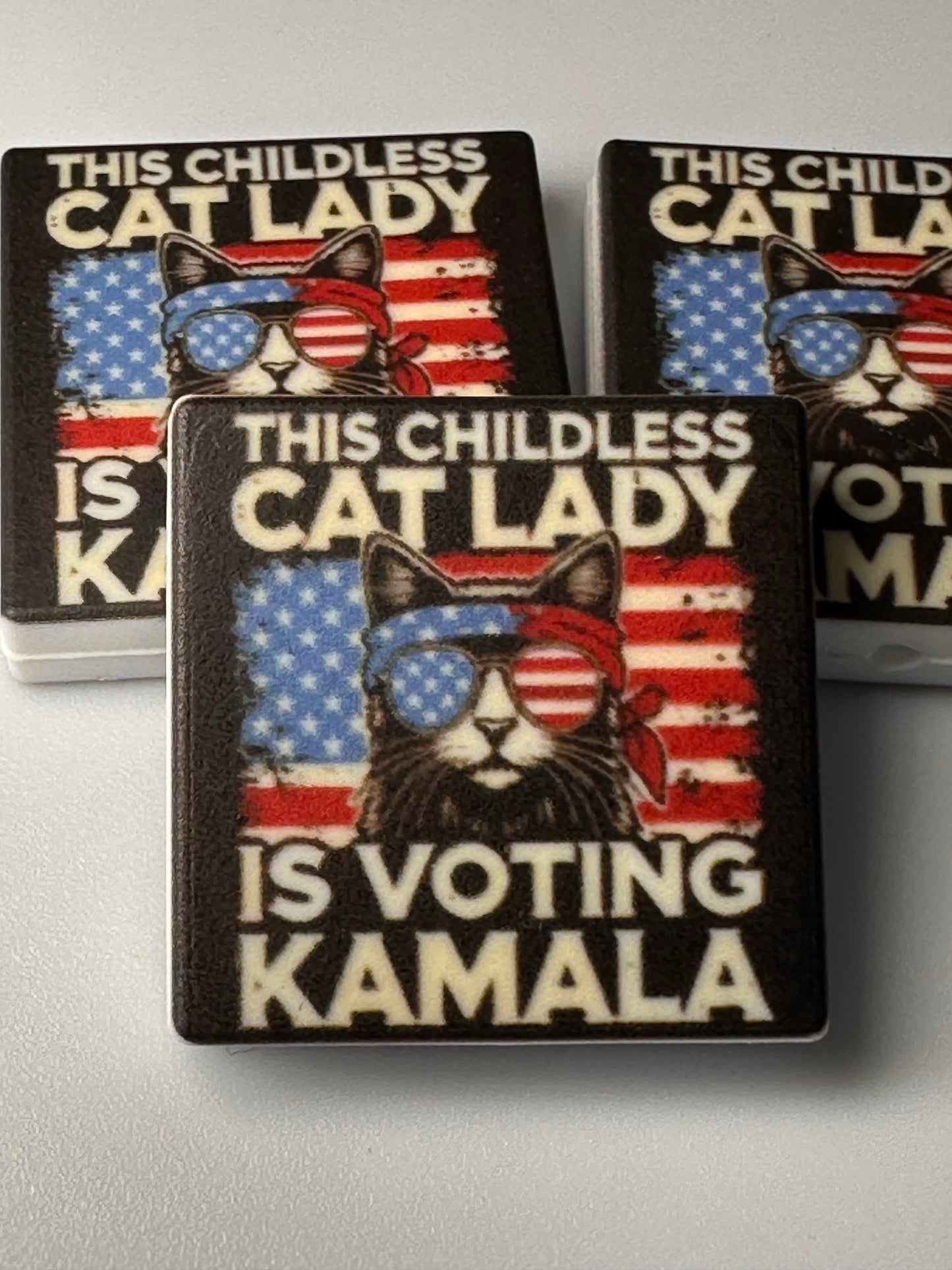 Kamala Harris / Presidential election Focal Bead / 2024 / design 6