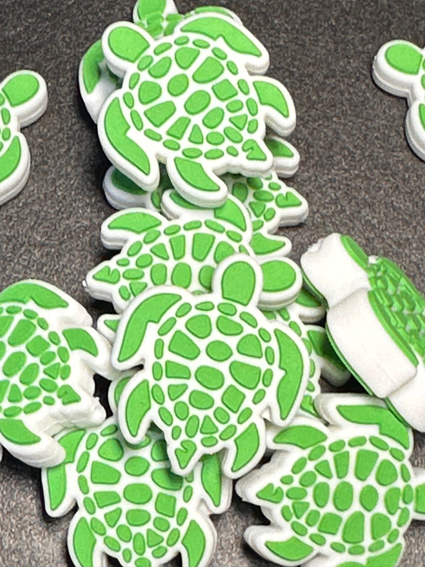 Turtle Focal Bead/ beadable pen/ Silicone bead/ keychain bead/turtle/