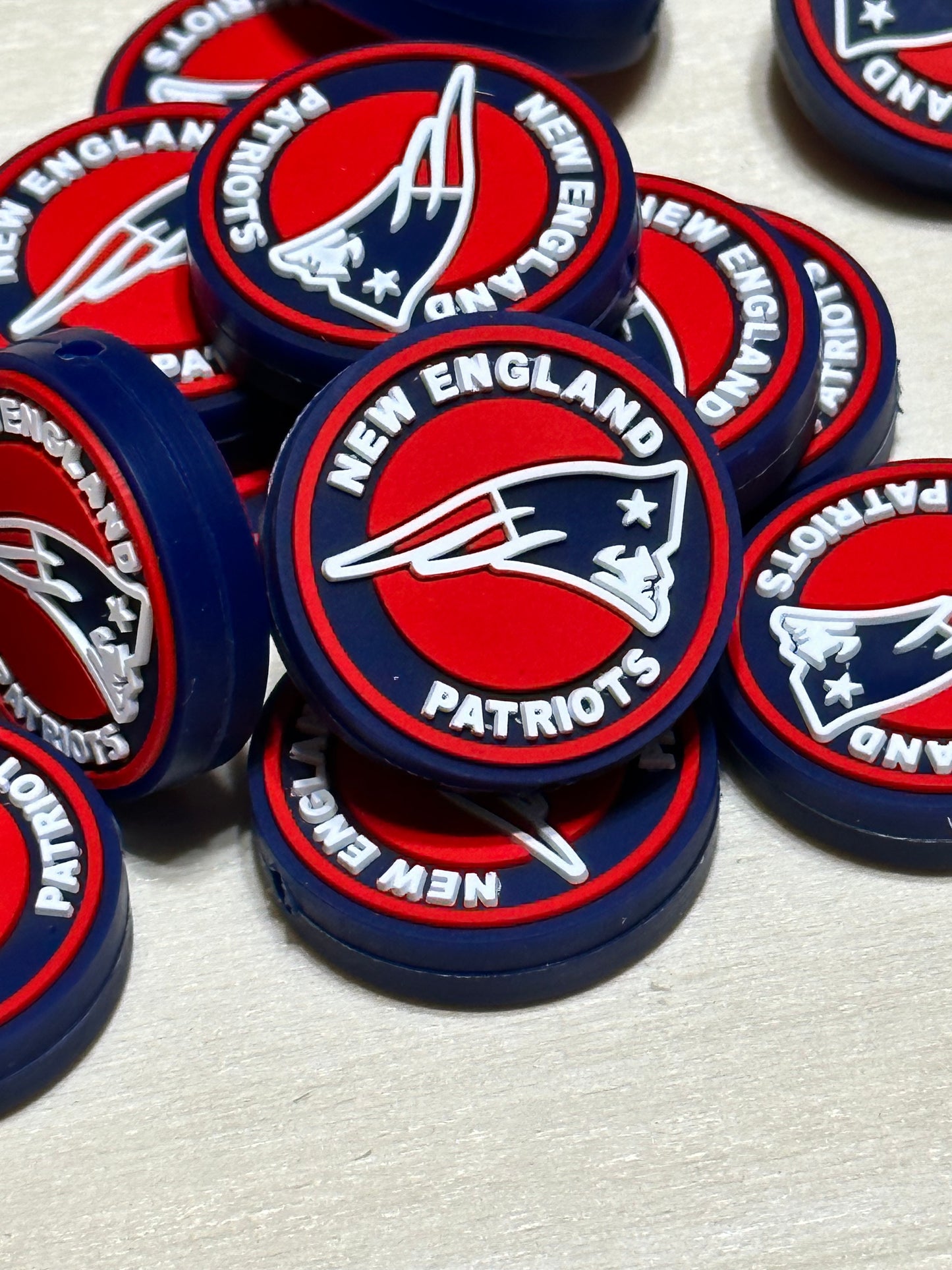 New England Patriots focal bead