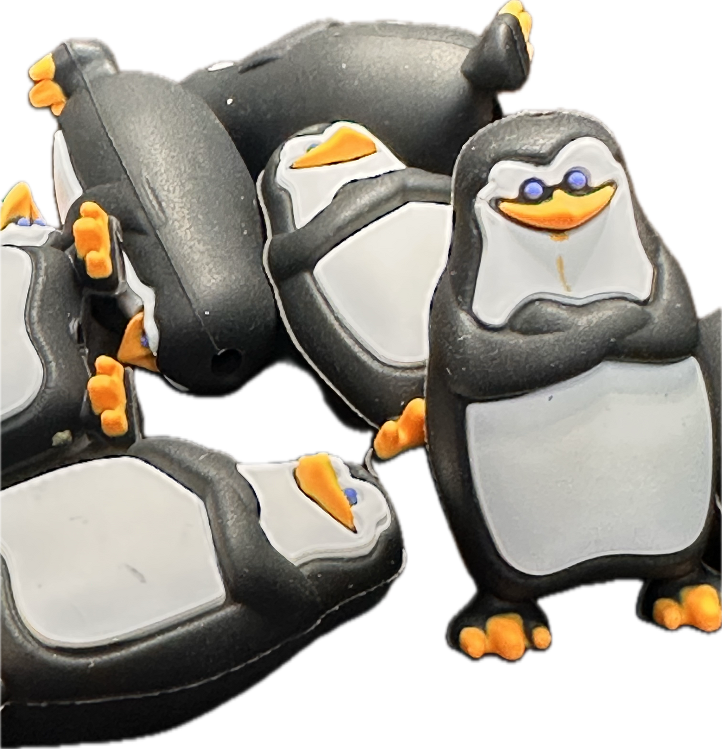 3D Penguins focal bead /