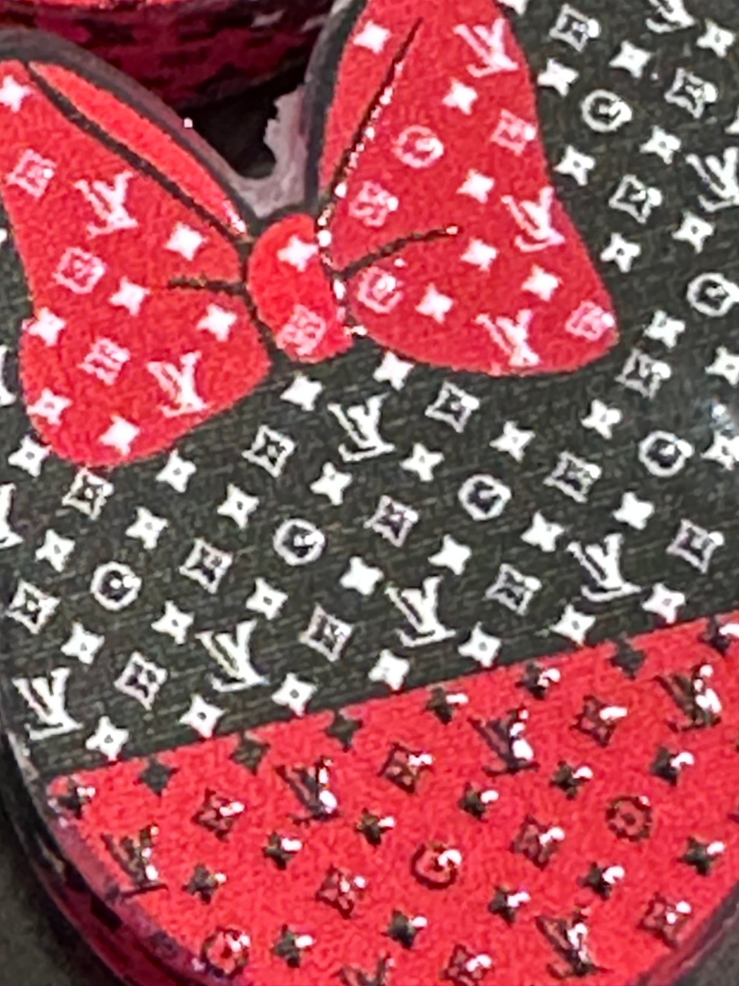 Favorite acrylic focal bead- set of 2/ focal bead/ pen beading / keychain bead/