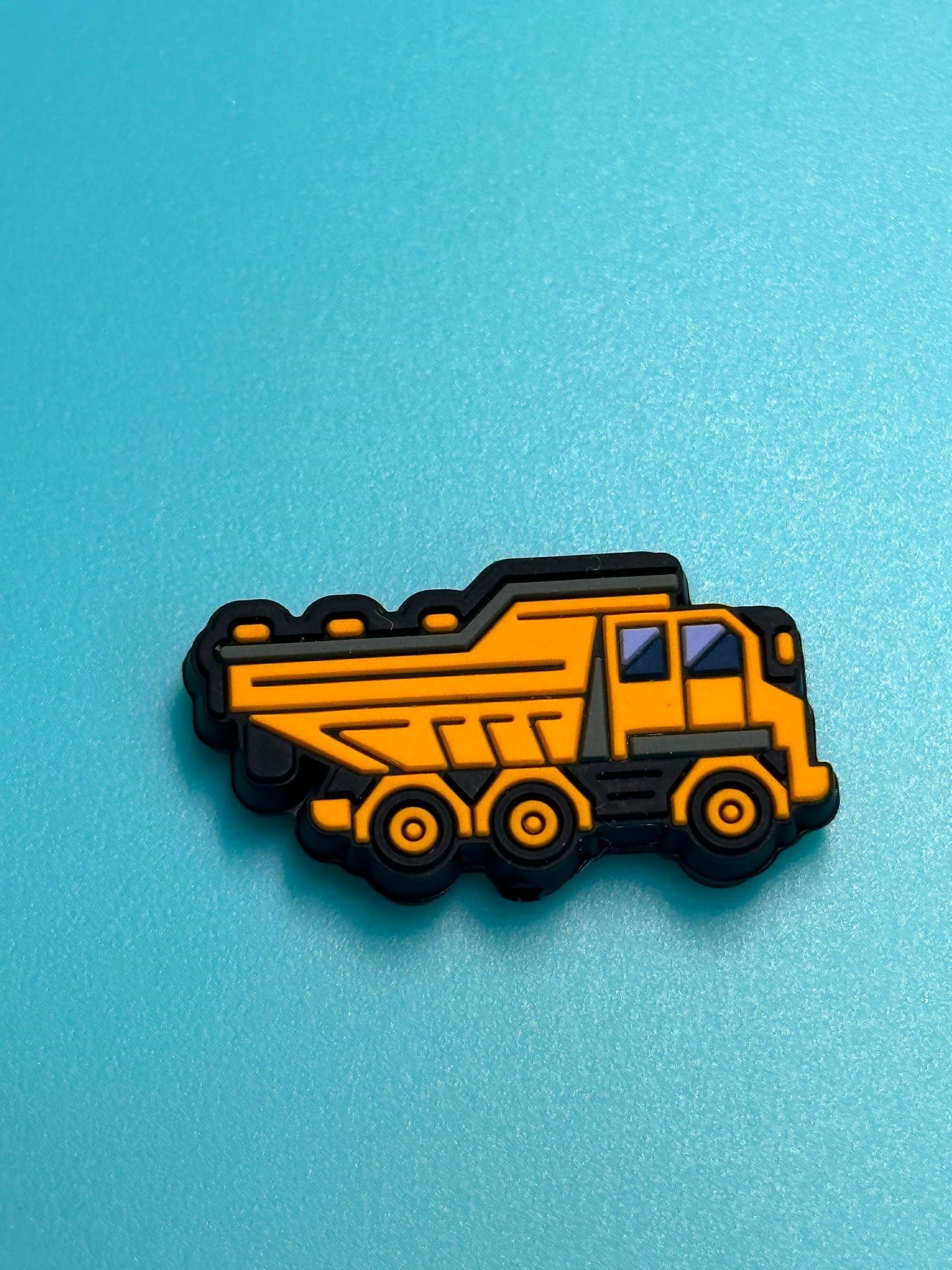 Dump truck/ Excavation/excavator/digger/dirt mover / heavy equipment/ diesel focal bead/ silicone bead for pen beading #7224