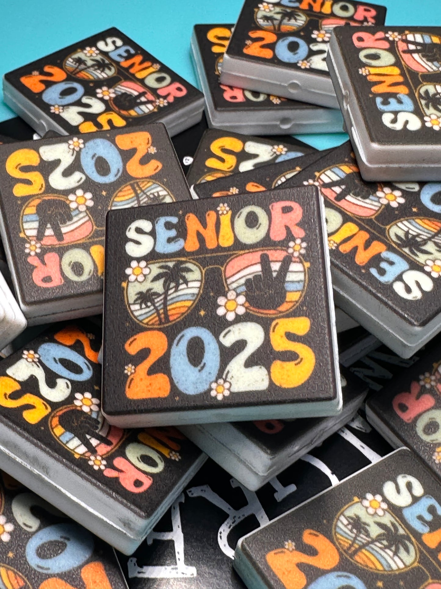 Senior class 2025/ Graduate / Focal Bead/ beadable pen/ Silicone bead/ keychain bead/ DIY/ senior/ graduation/ 2025 /#1