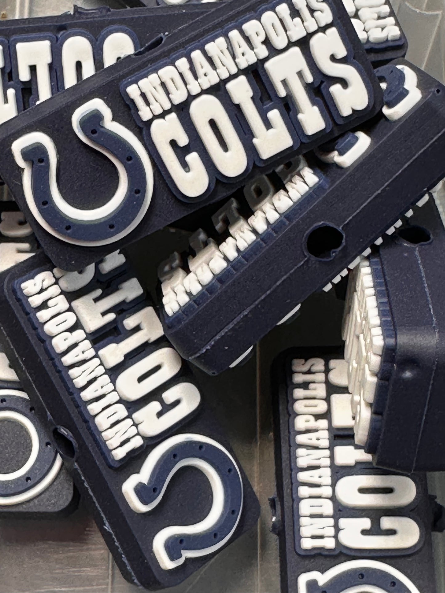 NEW Indianapolis Colts focal bead #4