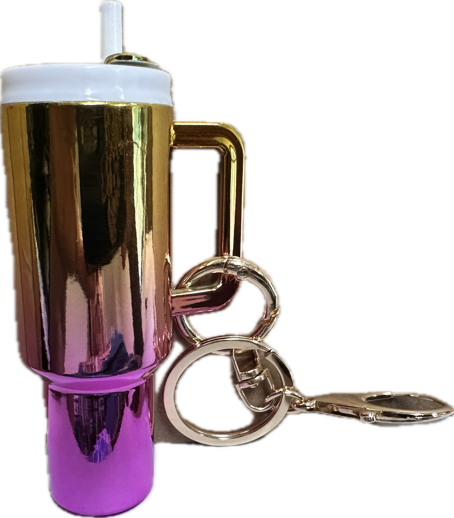 Mini tumbler chapstick holder/ pill holder/ candy holder/ lipstick holder/ earphone holder