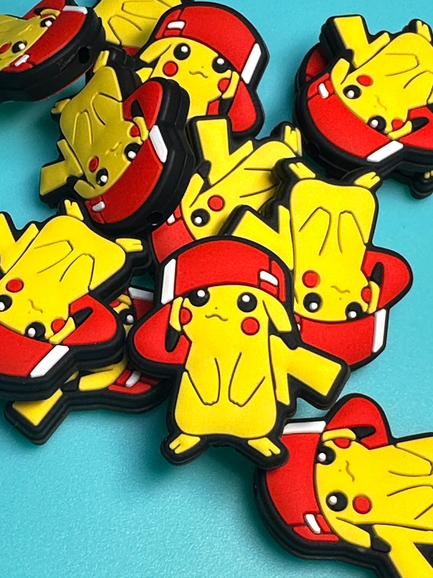 Yellow guy focal bead #2 Pika