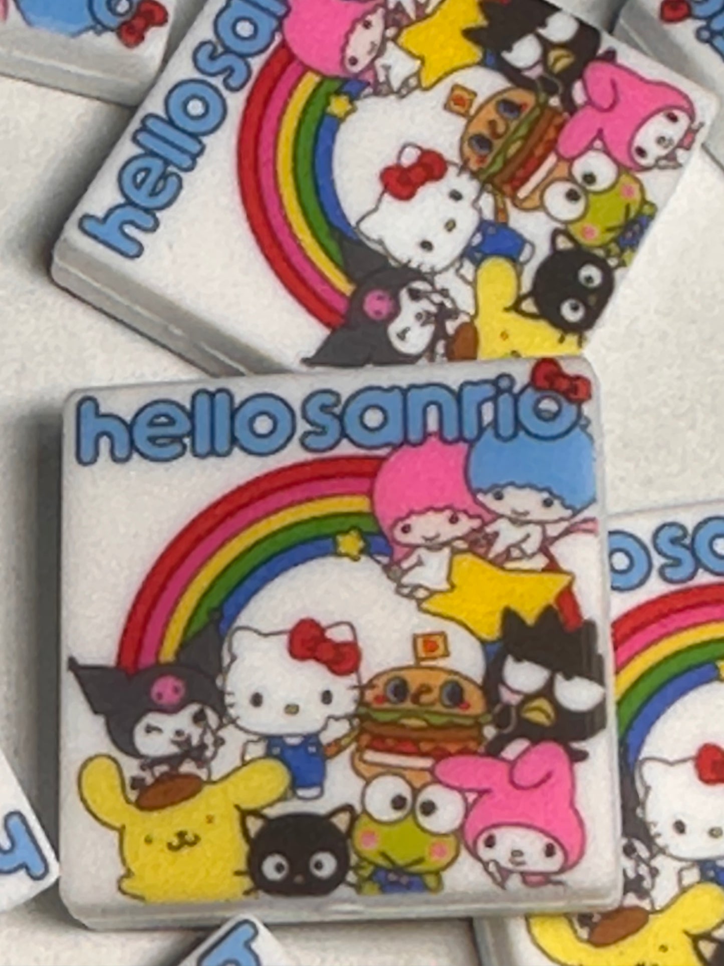 San Ku Cat Focal Bead/ beadable pen/ Silicone bead/ animal/ keychain bead/ kitty/