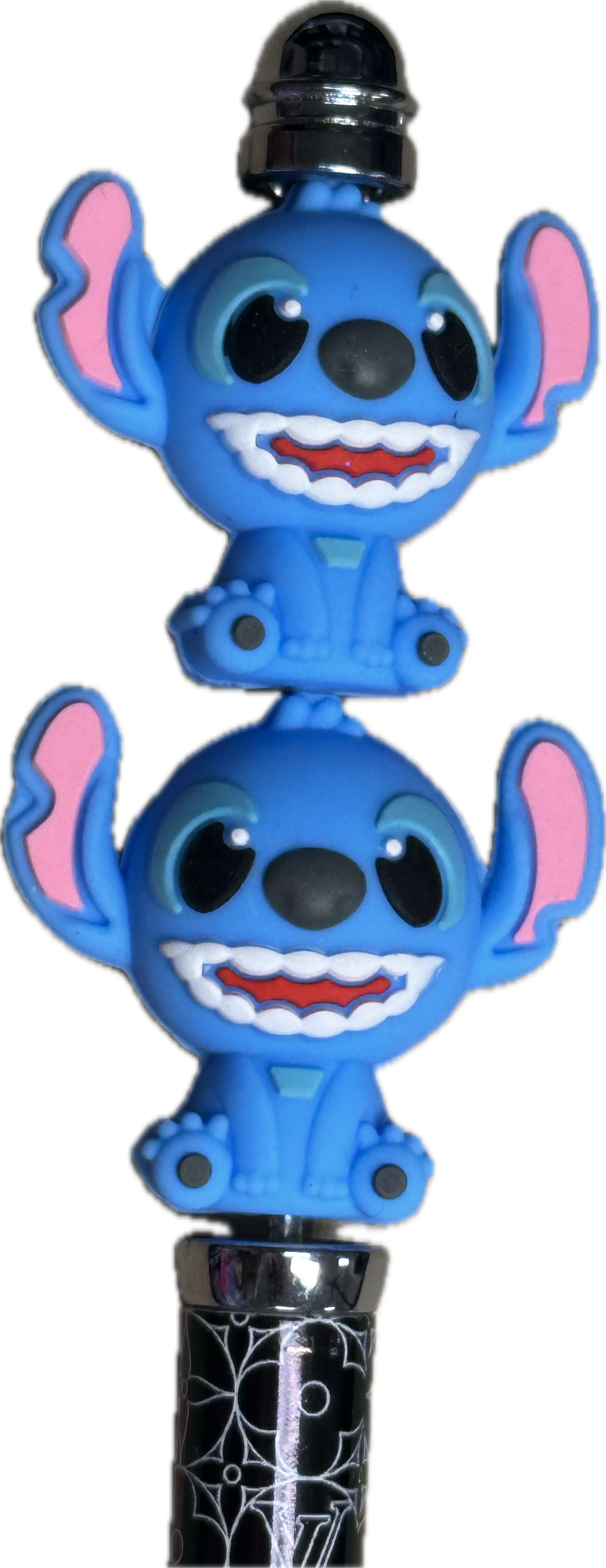 3D Blue guy Focal Bead #2