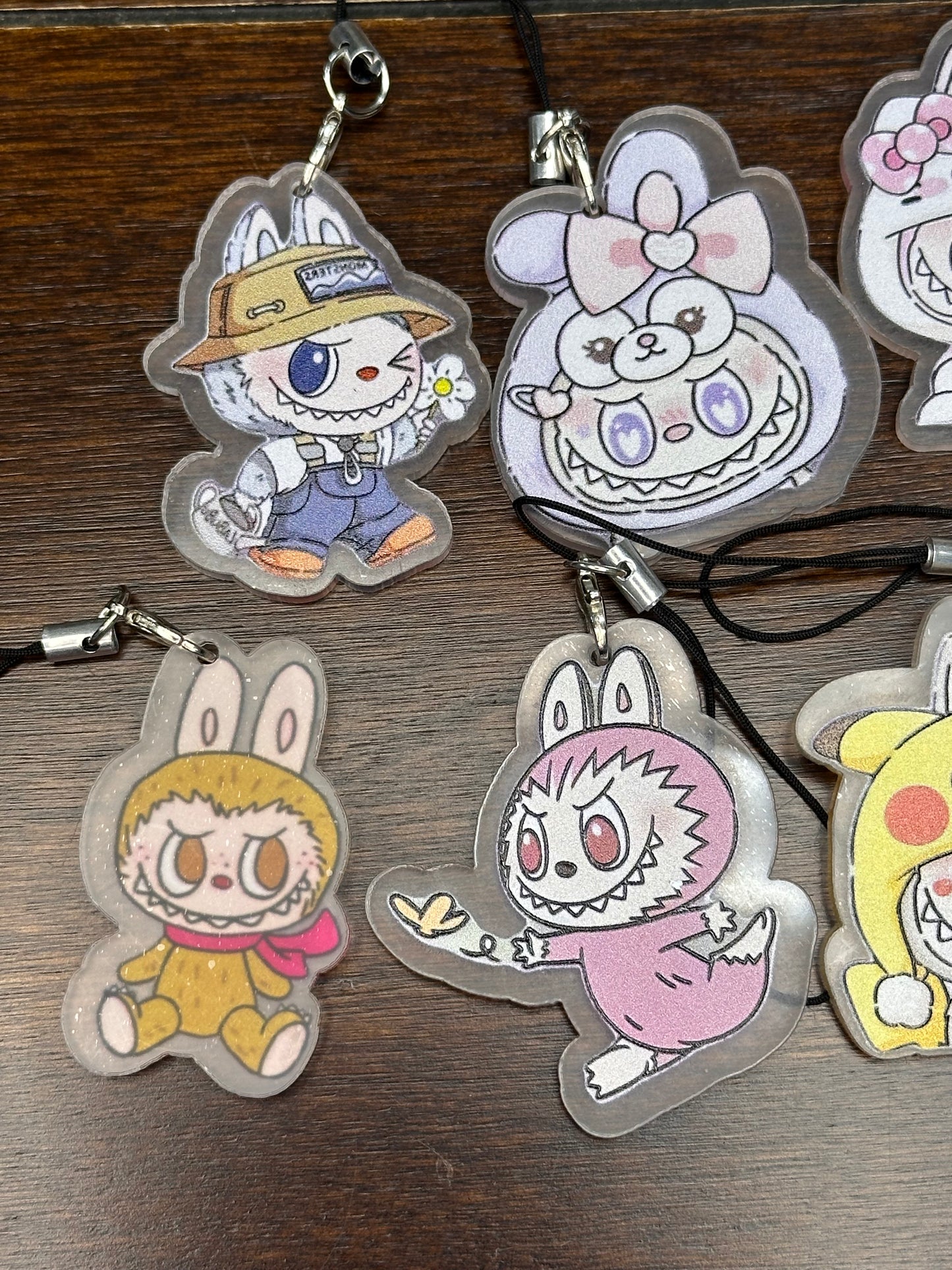 Labubu phone charms/ Monster bag charm/ phone decor