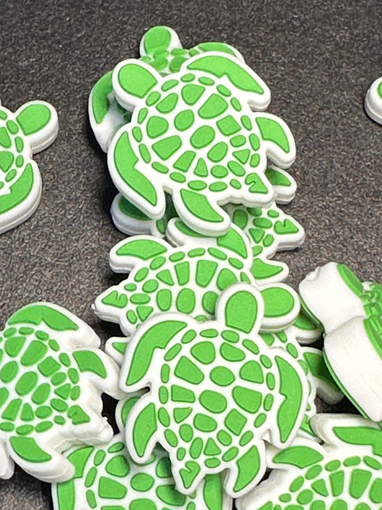 Turtle Focal Bead/ beadable pen/ Silicone bead/ keychain bead/turtle/