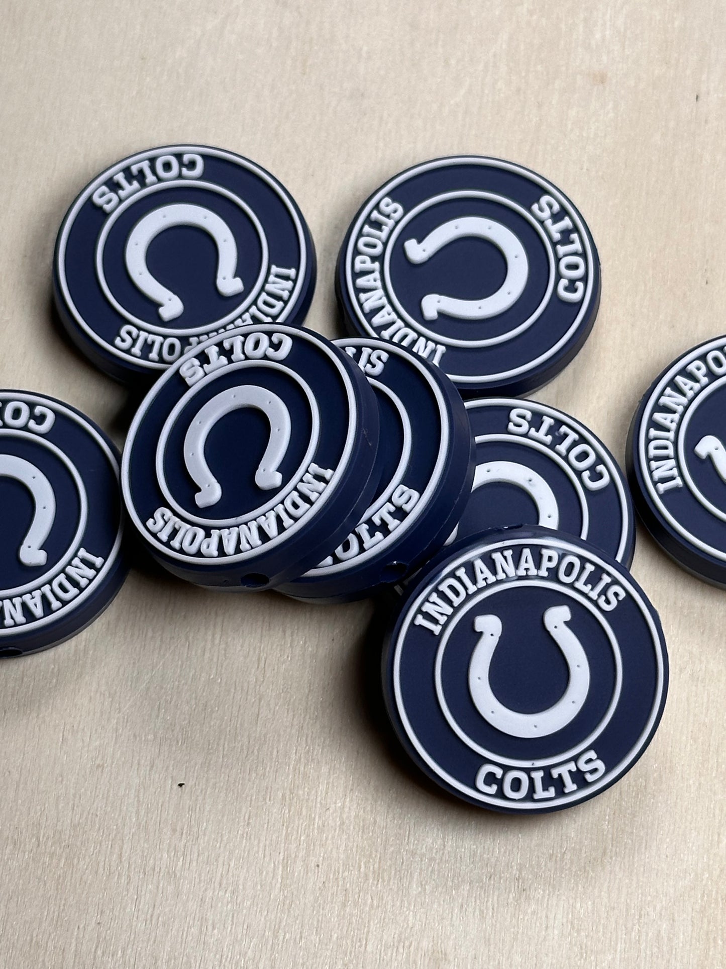 Indianapolis Colts focal bead