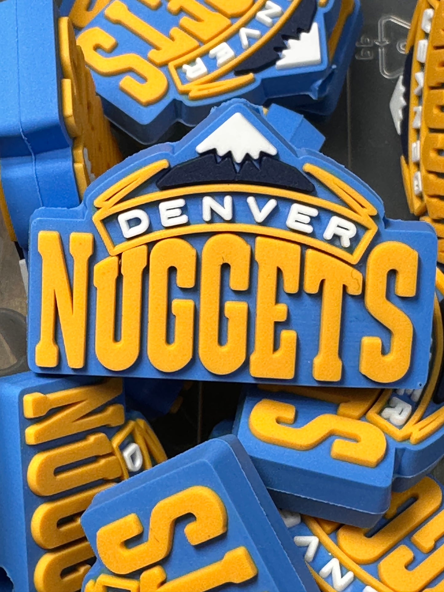 NEW Denver Nuggets team focal bead / basketball #2