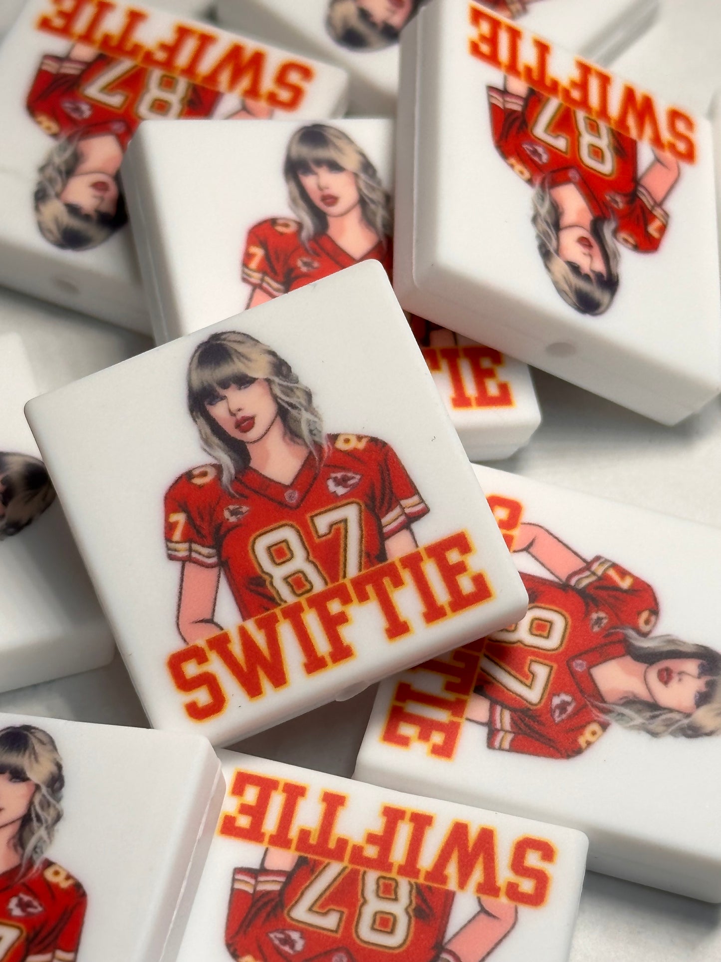 Taylor Swift focal bead/ eras tour/ Swiftie/ 87 football jersey