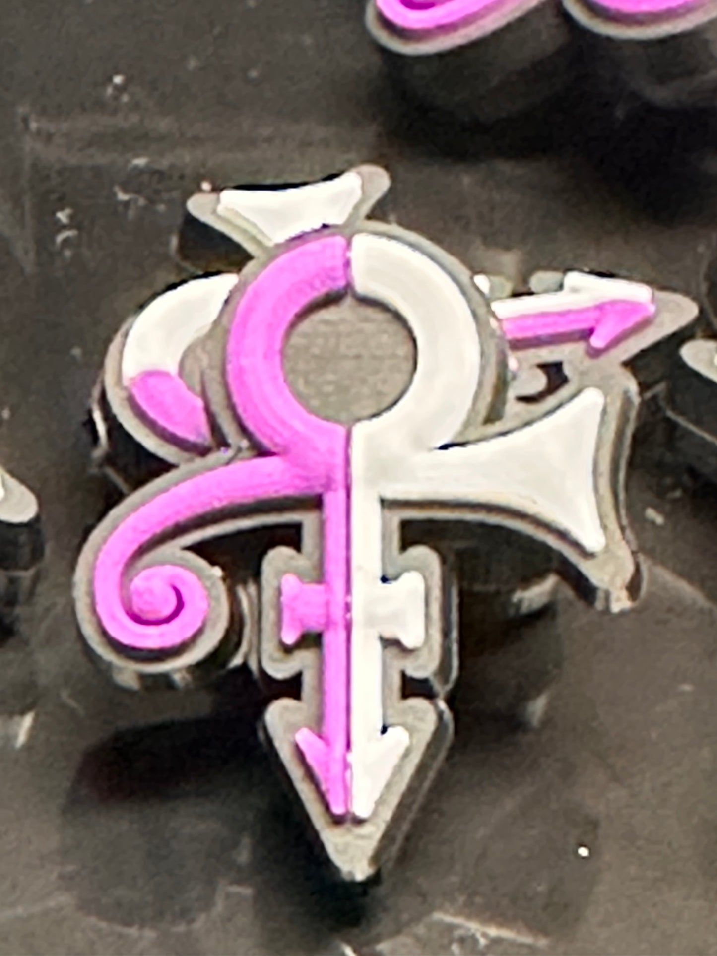 The Artist silicone focal bead/singer/ Purple highness