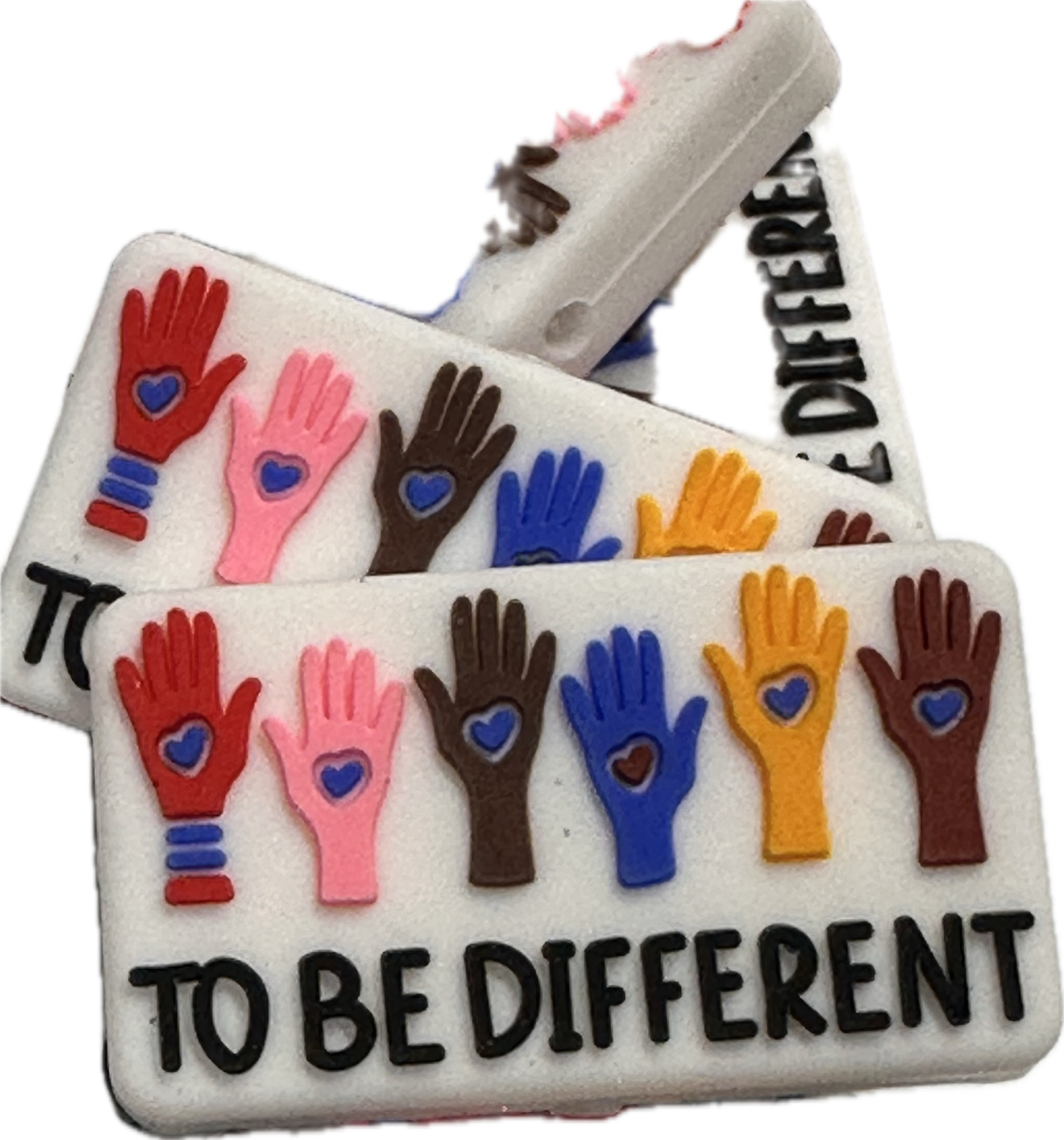Be Different silicone focal bead/ DIY bead for key chains -pen beading- mirror charms