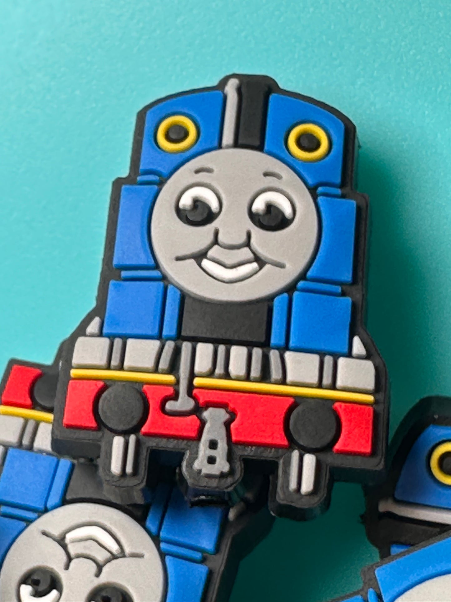 Train set silicone focal bead/ Engine