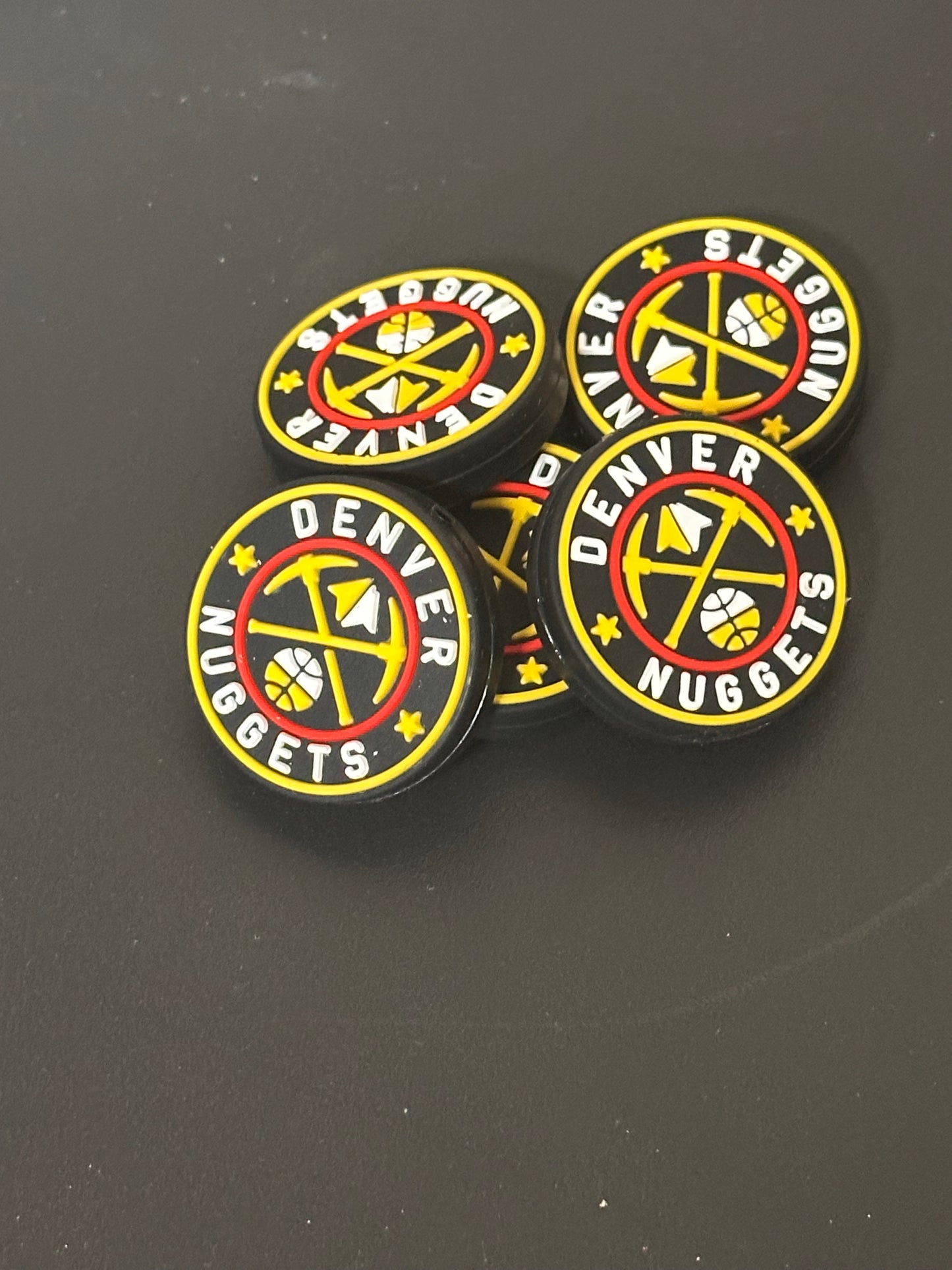 Denver Nuggets team focal bead / basketball