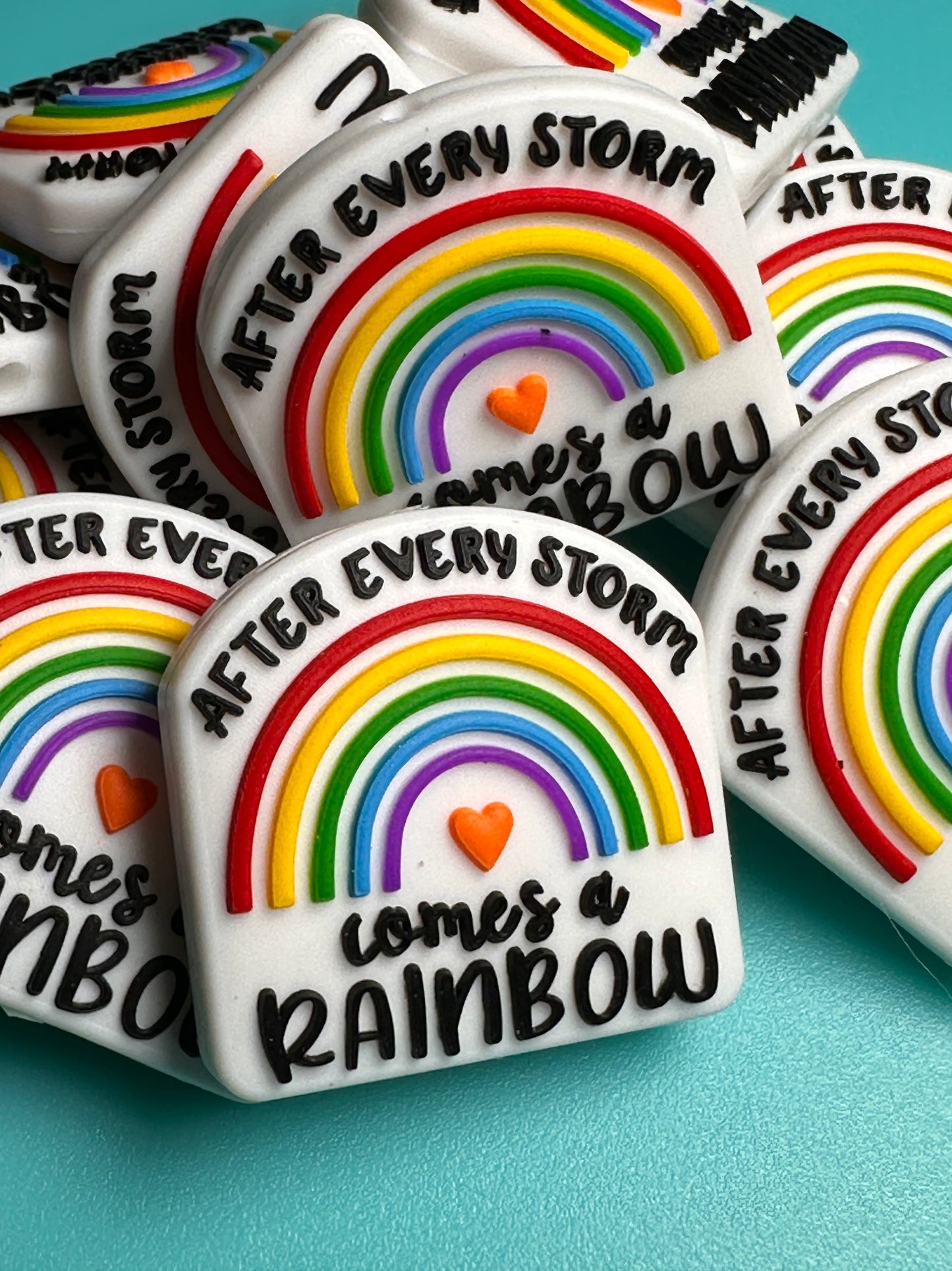 Rainbow Focal Bead/