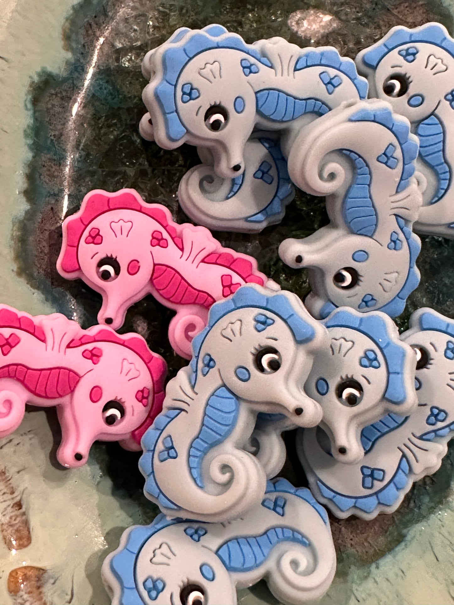 Sea horse focal bead / beach/ summer/ sea