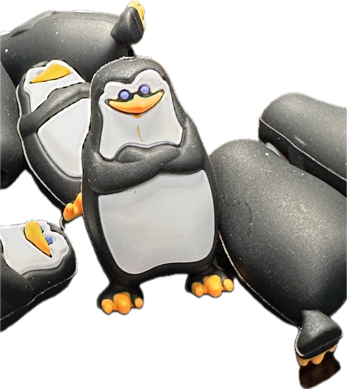 3D Penguins focal bead /