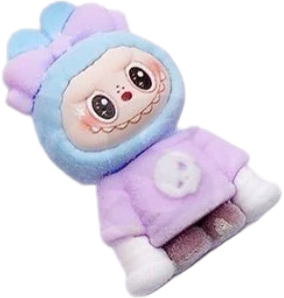 Labubu pen toppers/ twists to top of pen/ hole half thru/ pen beading/ elf / mischievous monster / pop/fuzzy/
