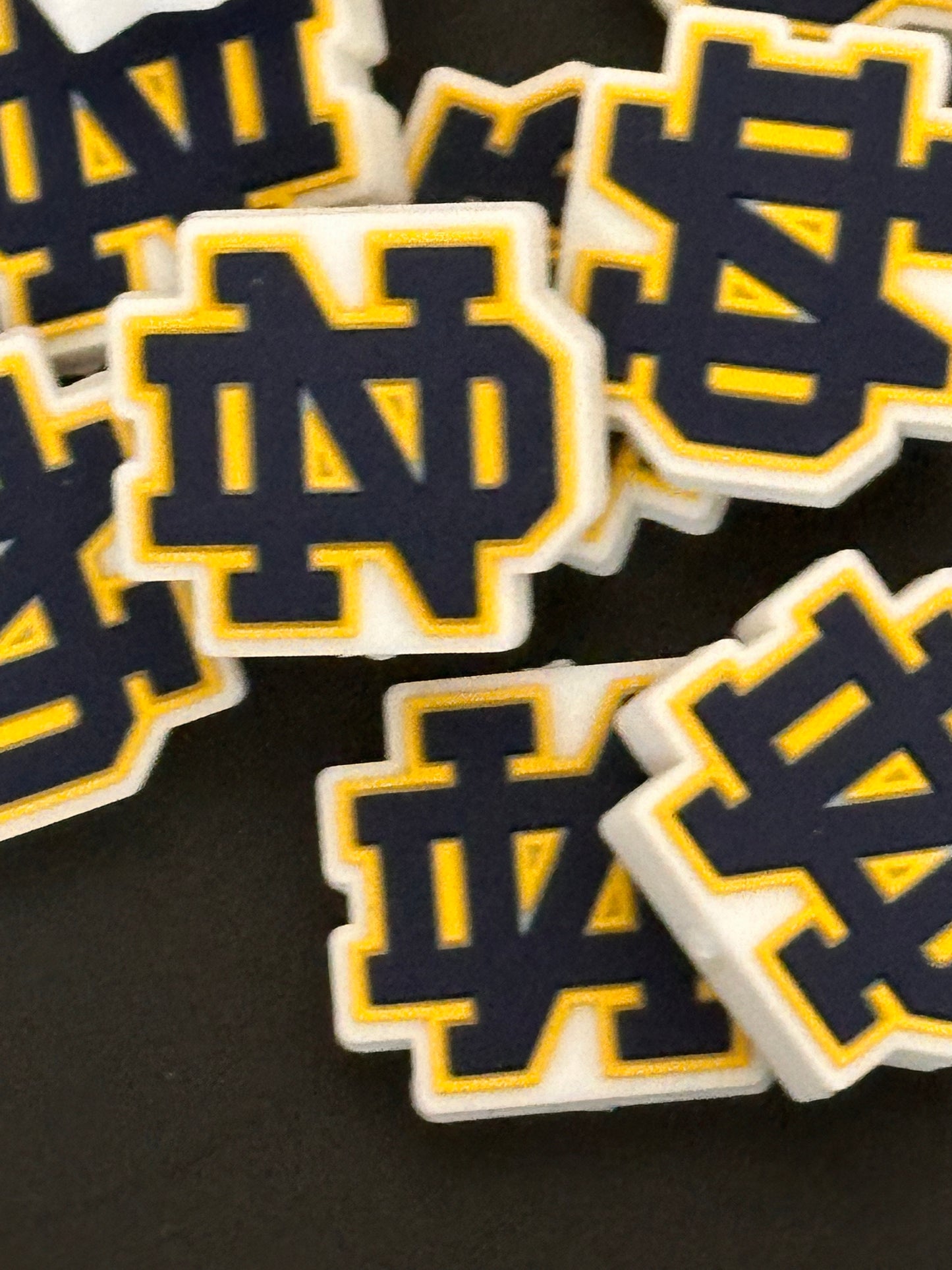 Notre Dame Football team focal bead / New York