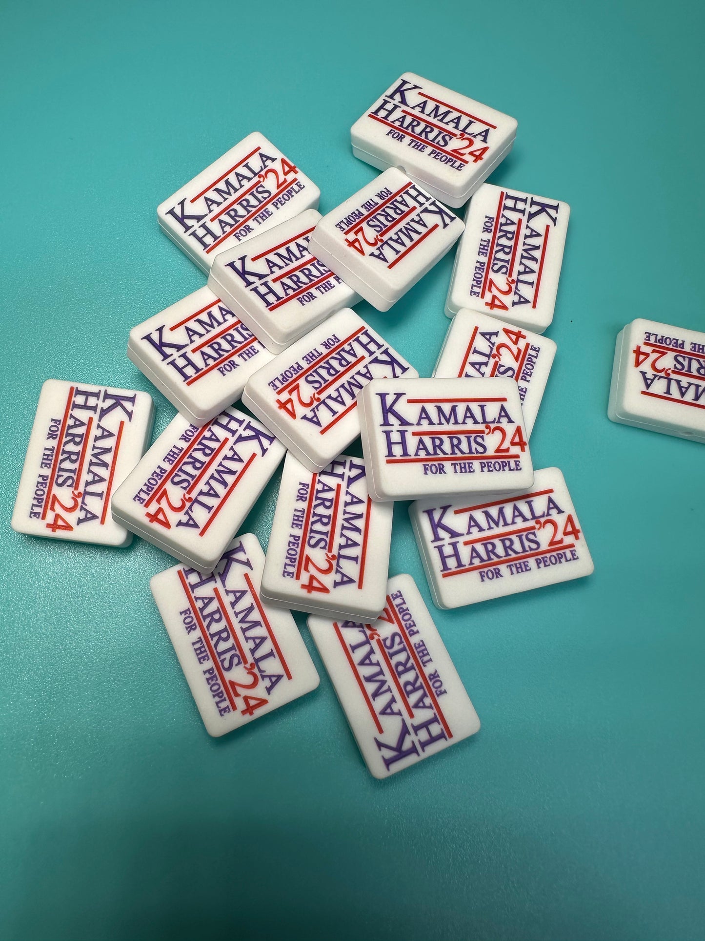 Kamala Harris / Presidential election Focal Bead / 2024 / design 12