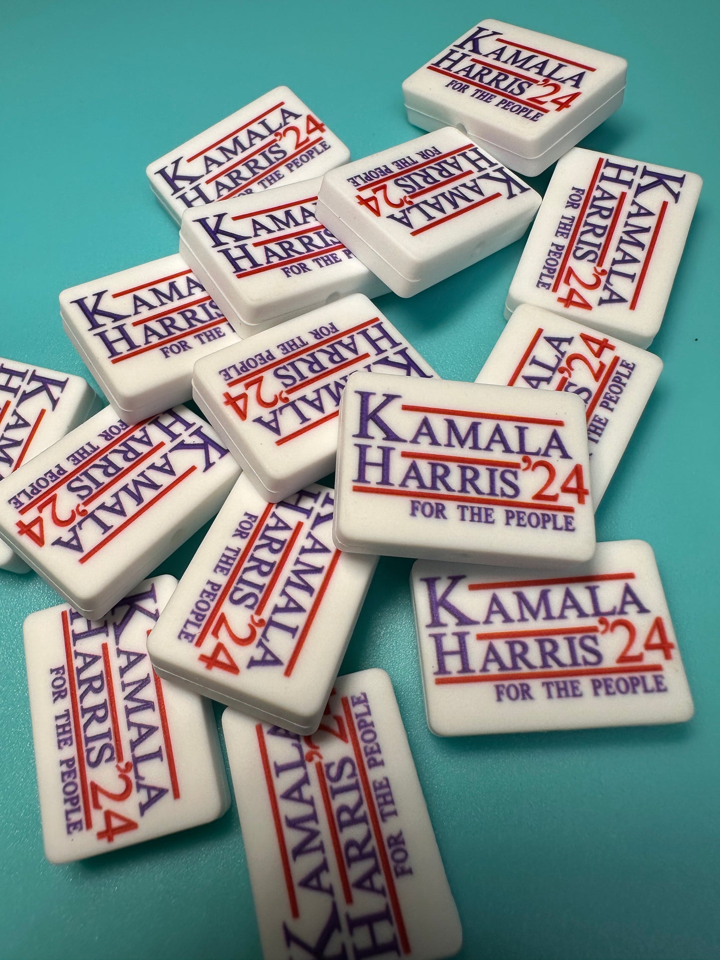 Kamala Harris / Presidential election Focal Bead / 2024 / design 12