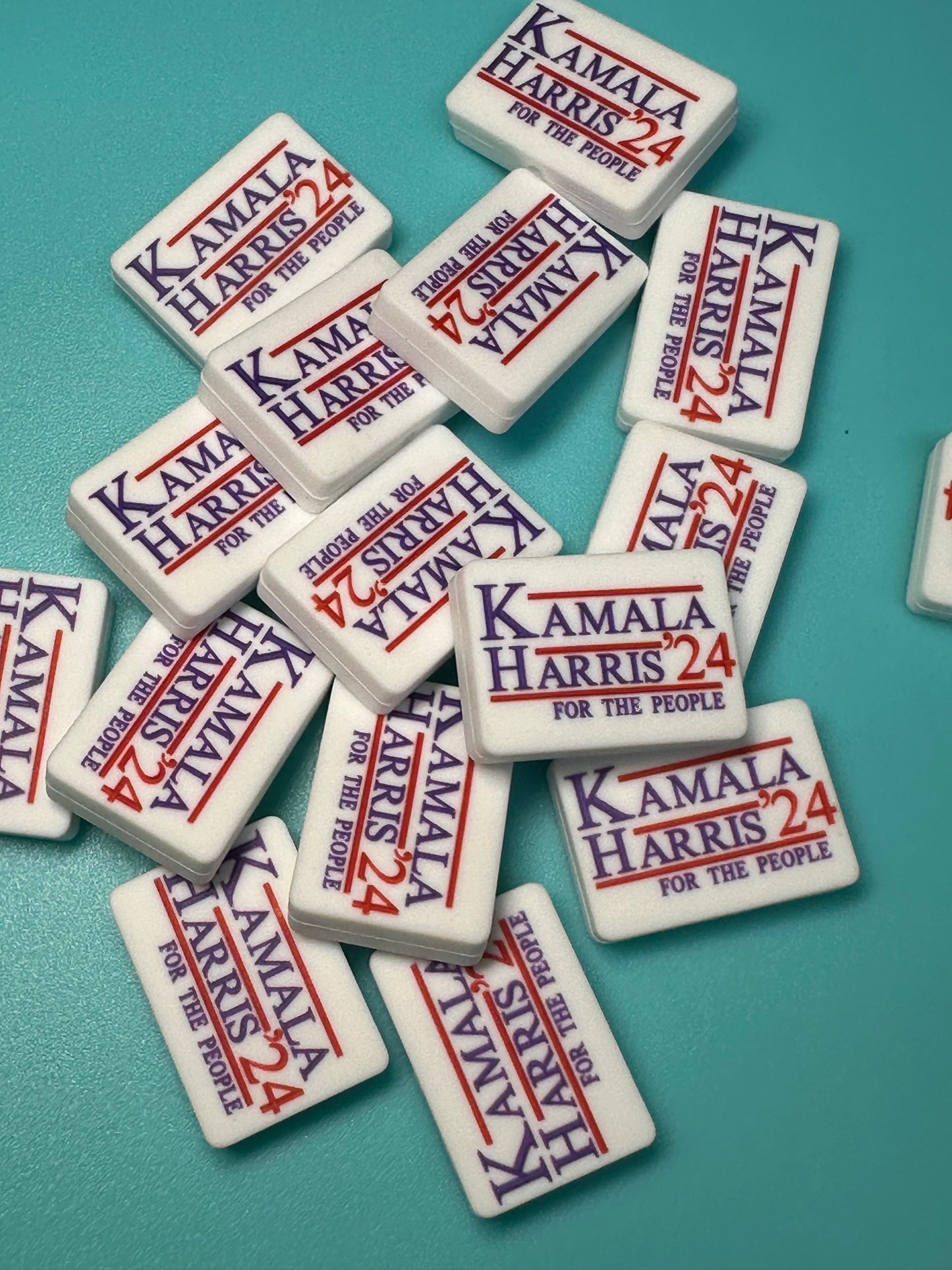 Kamala Harris / Presidential election Focal Bead / 2024 / design 12