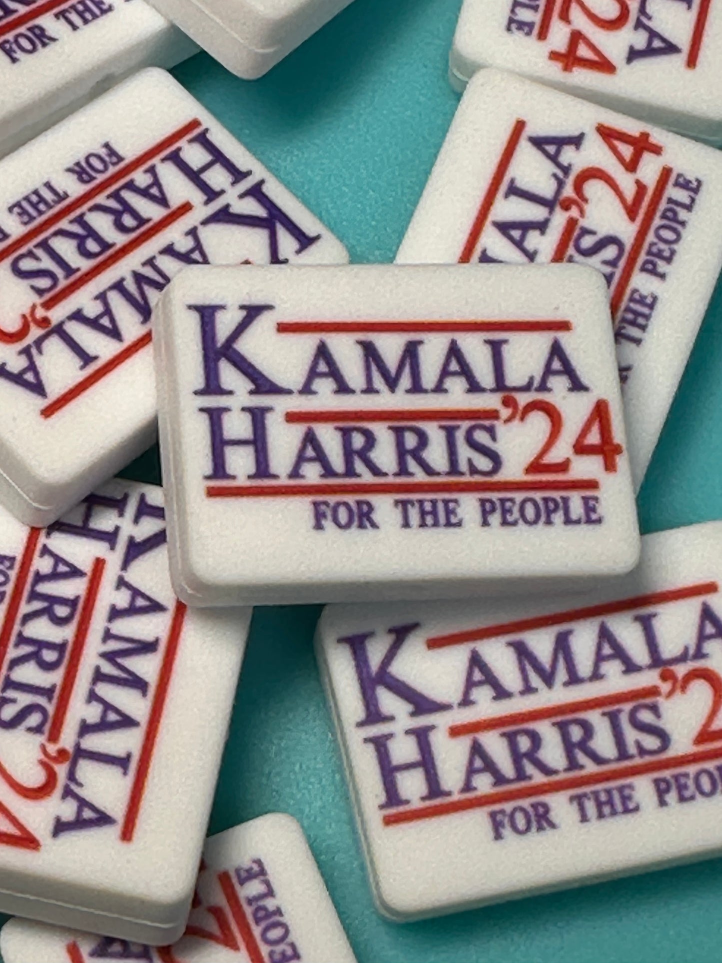Kamala Harris / Presidential election Focal Bead / 2024 / design 12