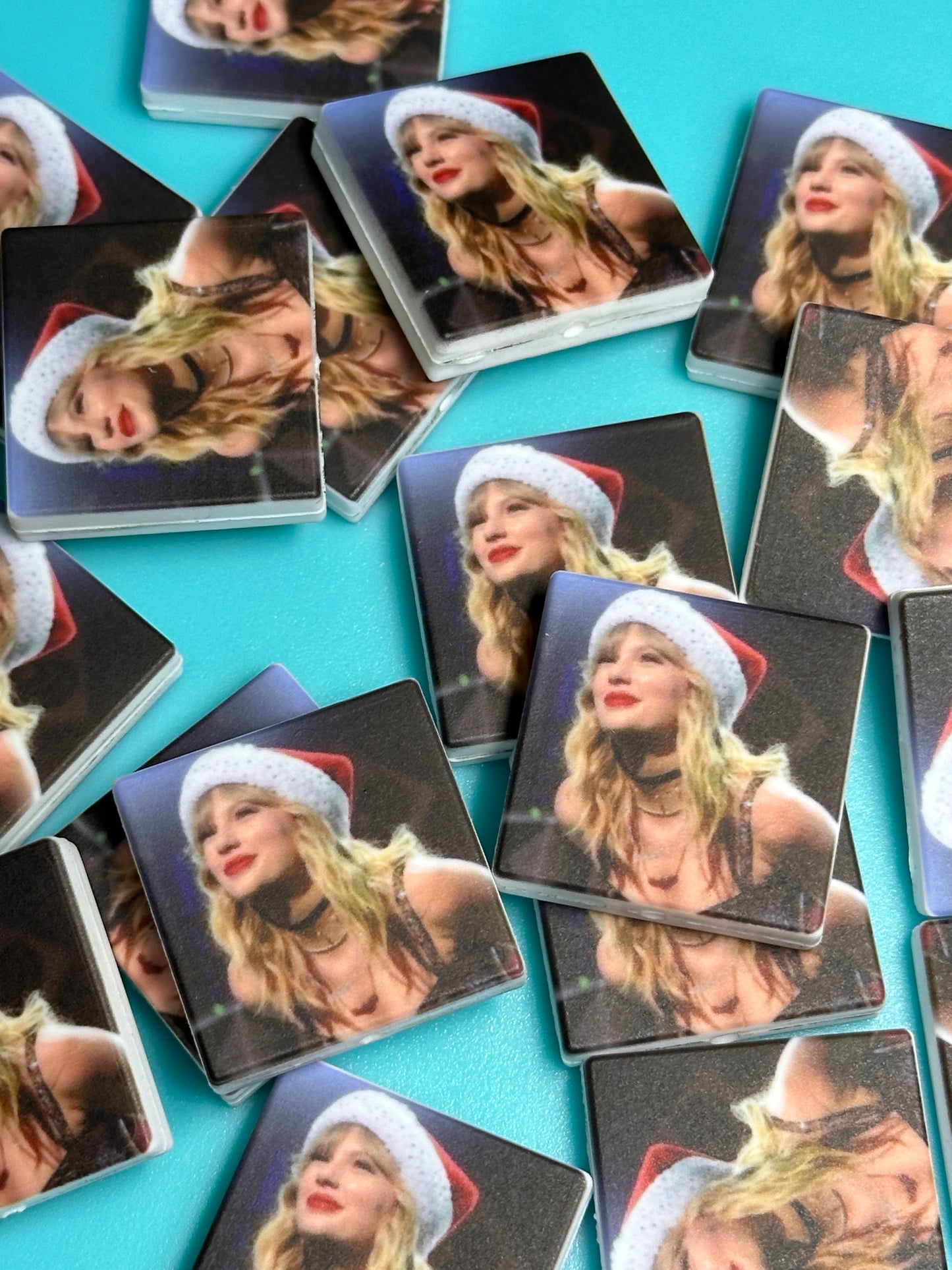 Christmas Taylor Swift focal bead design #1