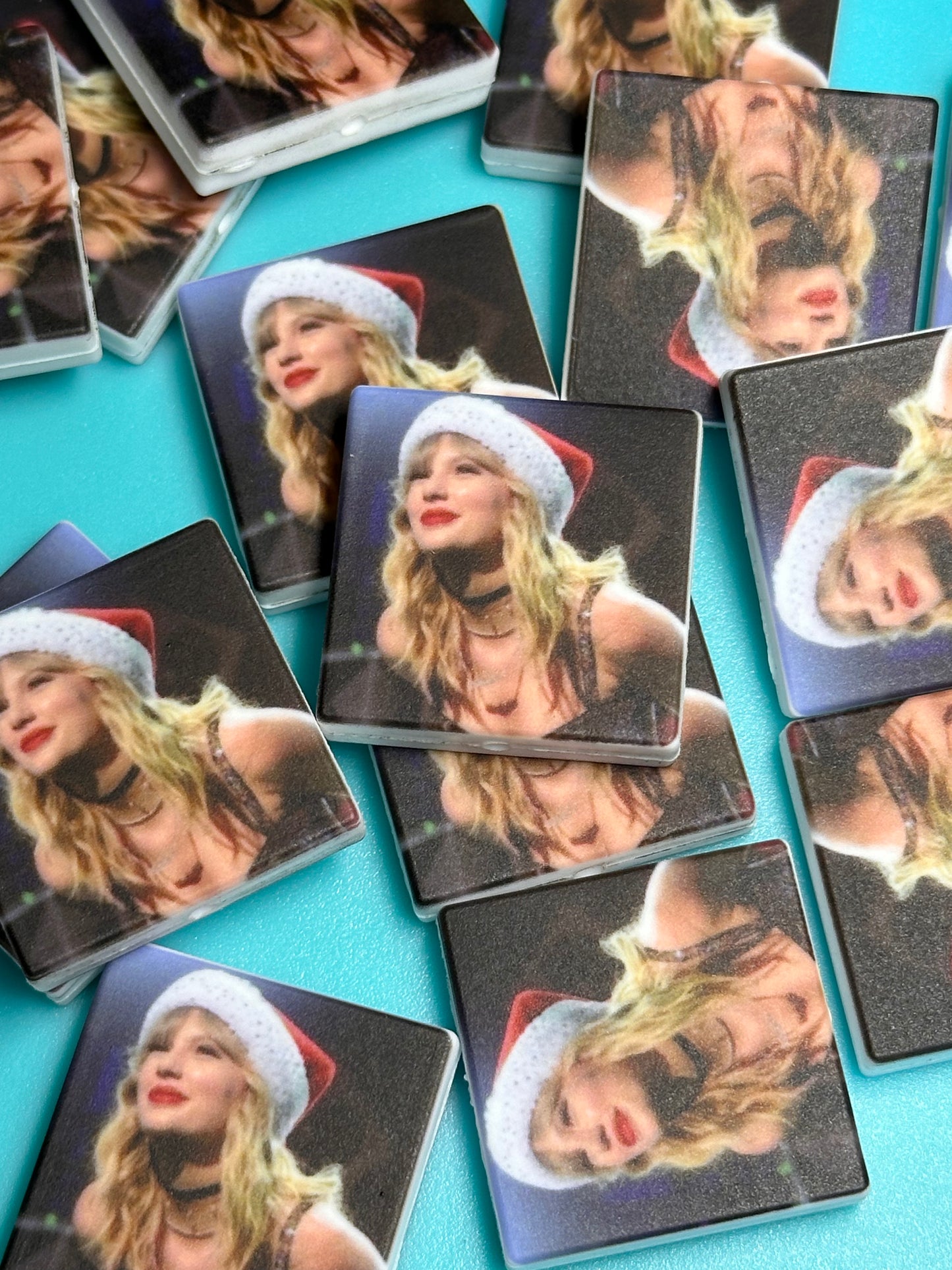 Christmas Taylor Swift focal bead design #1