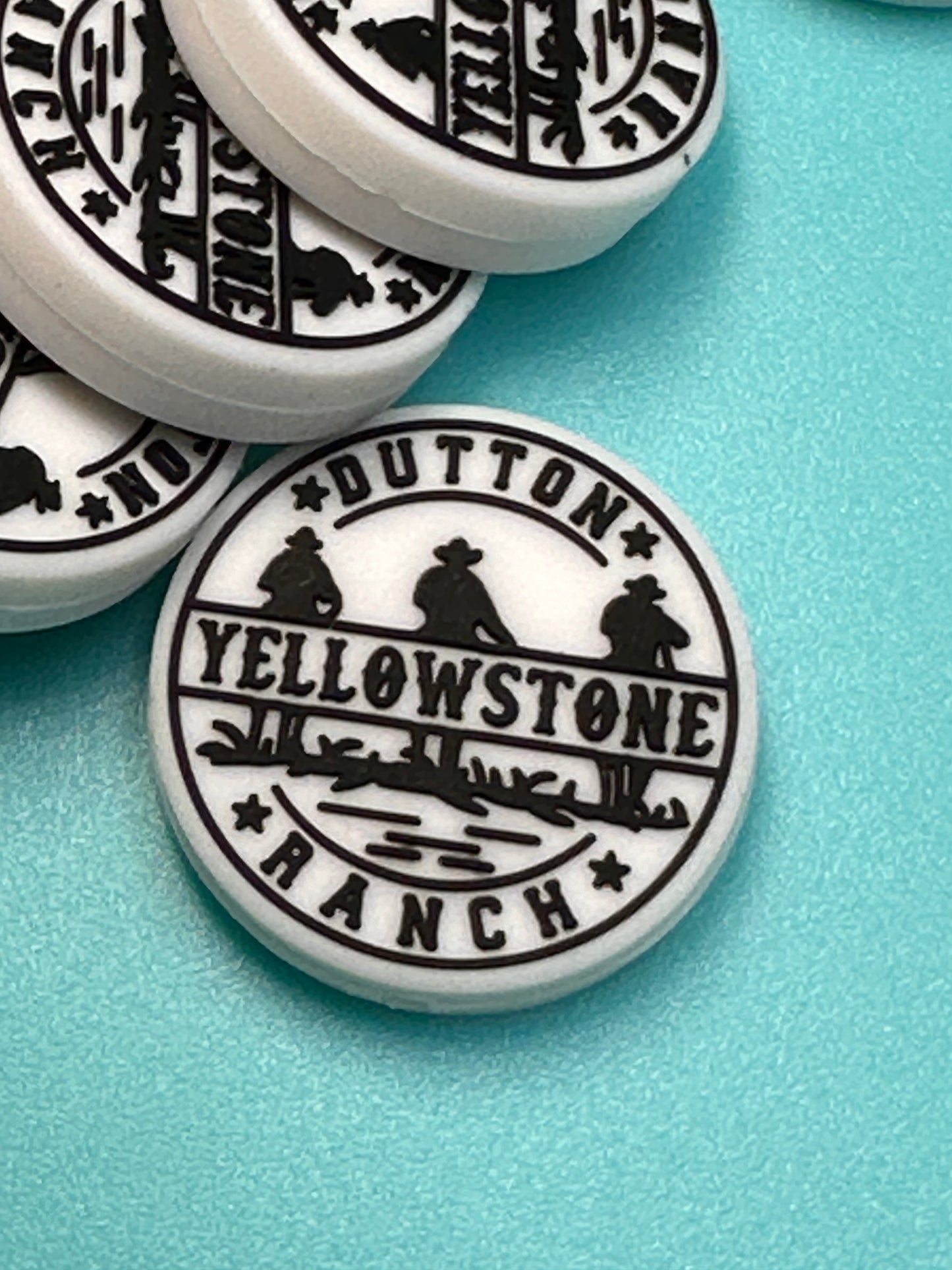 Yellowstone horse Focal Bead/ beadable pen/ Silicone bead/ keychain bead/ western/ horse lover
