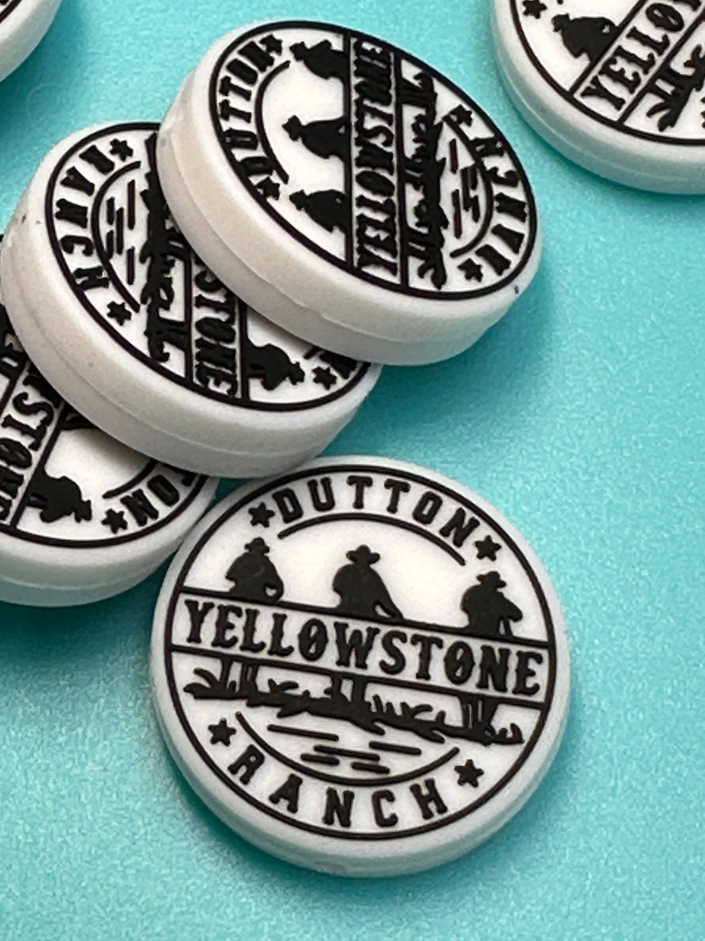 Yellowstone horse Focal Bead/ beadable pen/ Silicone bead/ keychain bead/ western/ horse lover