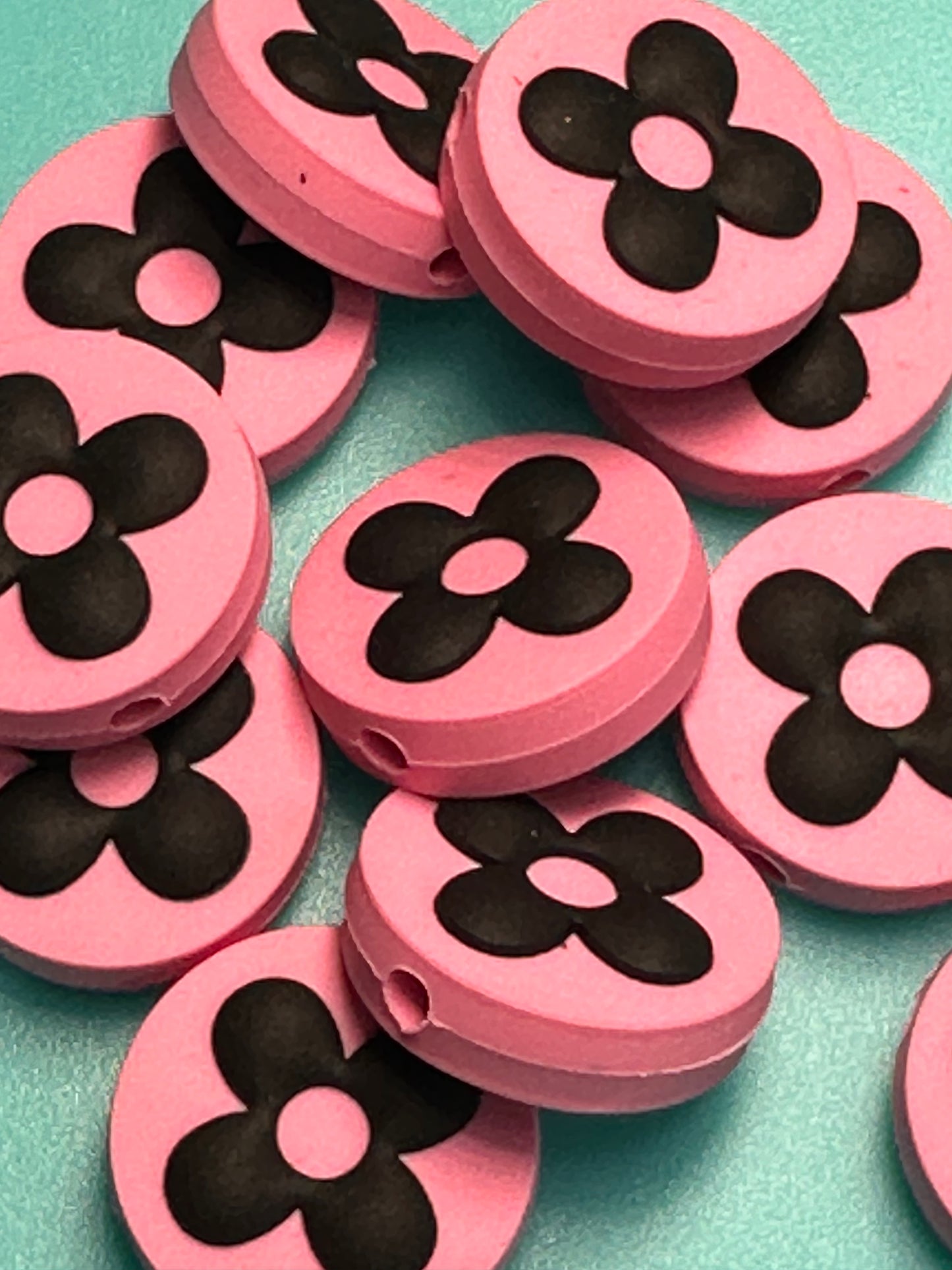 Desired designs of silicone focal bead/ 3 different designs