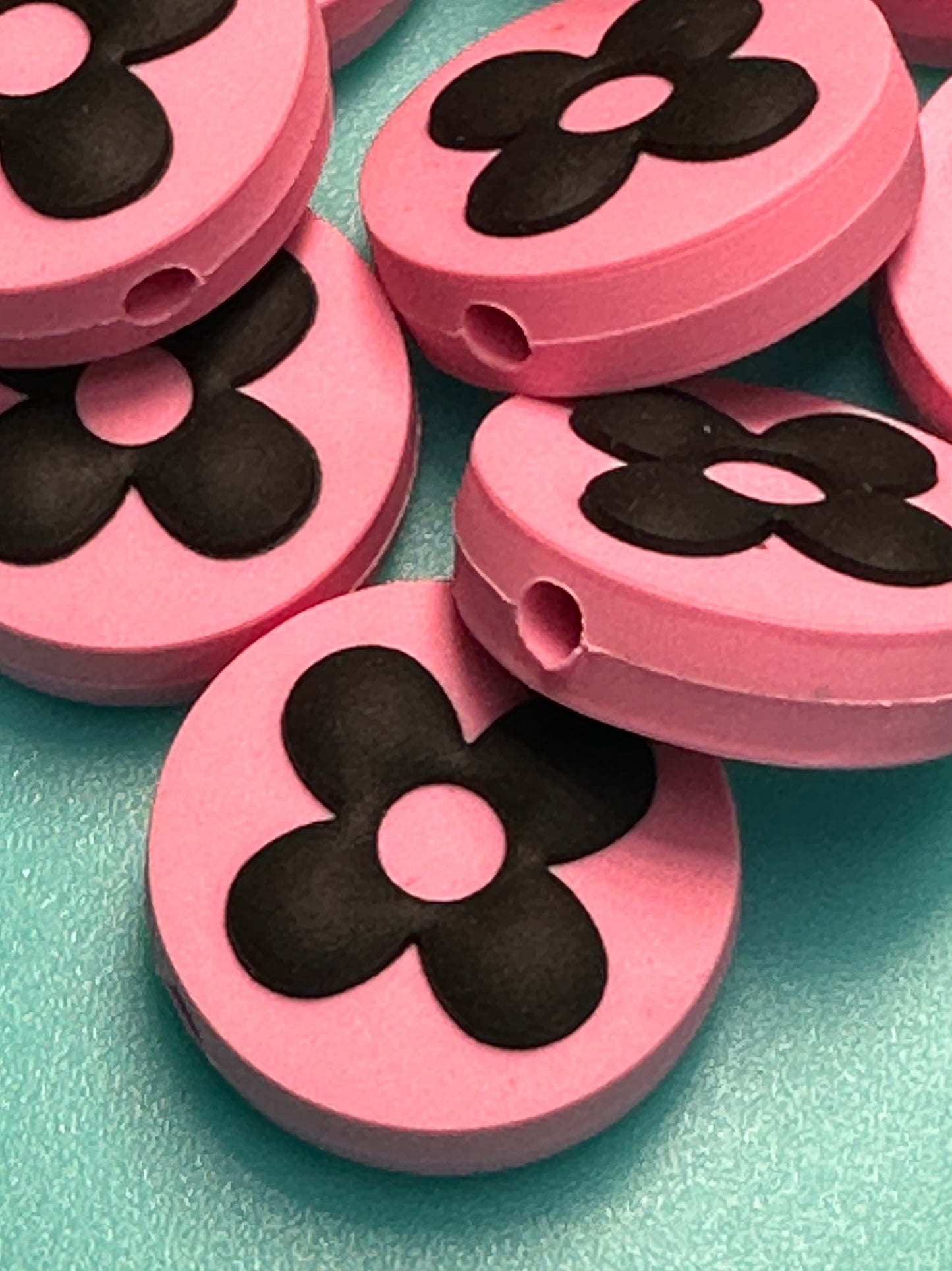 Desired designs of silicone focal bead/ 3 different designs