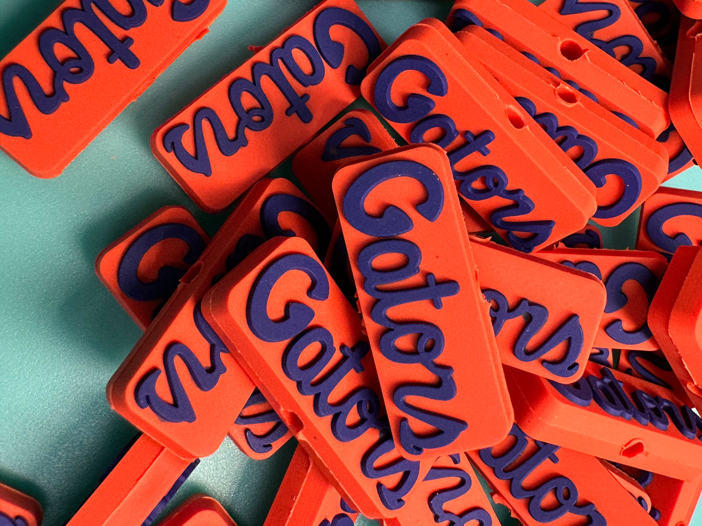 Florida Gators focal bead / logo/ design #3