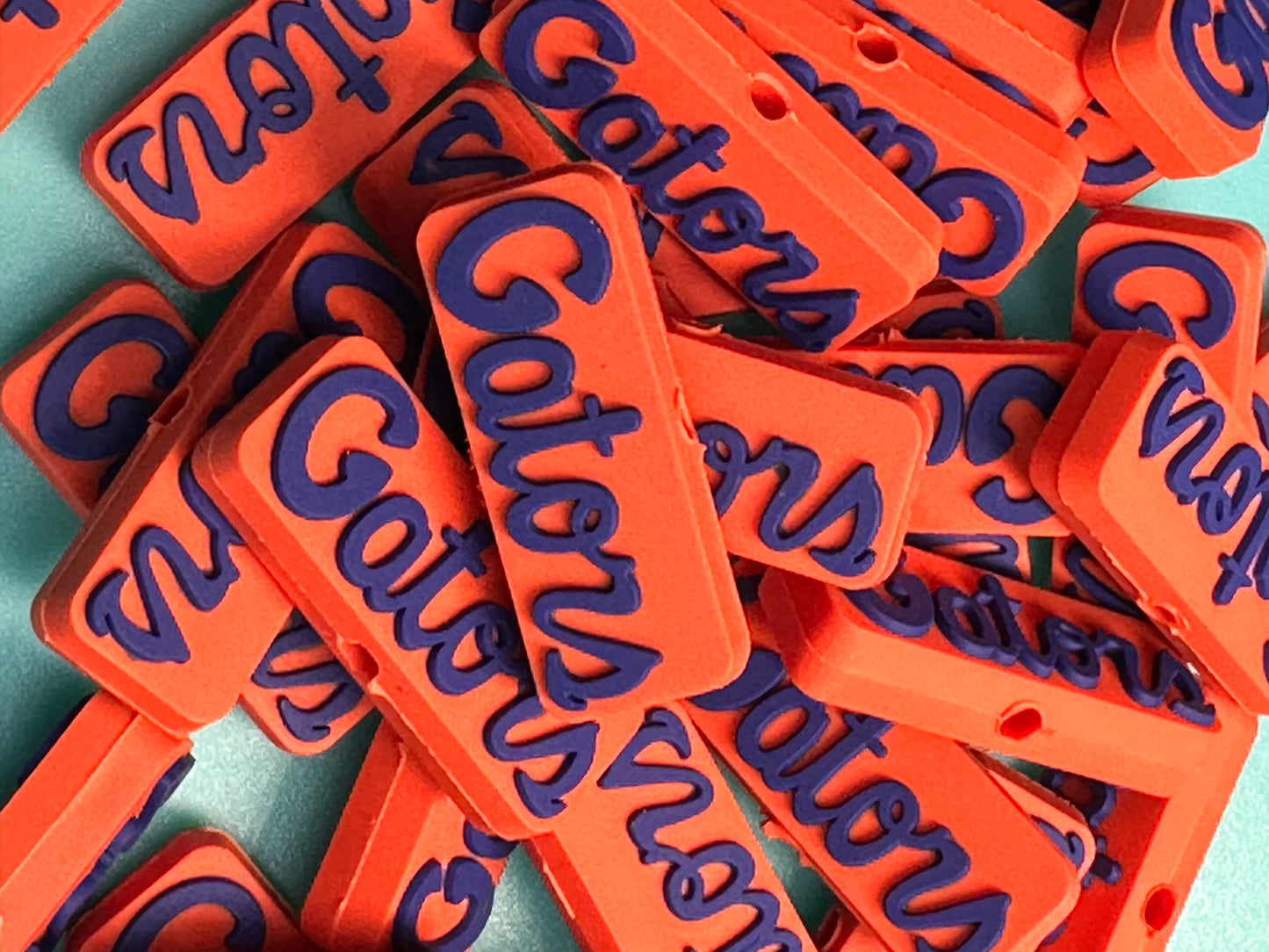 Florida Gators focal bead / logo/ design #3