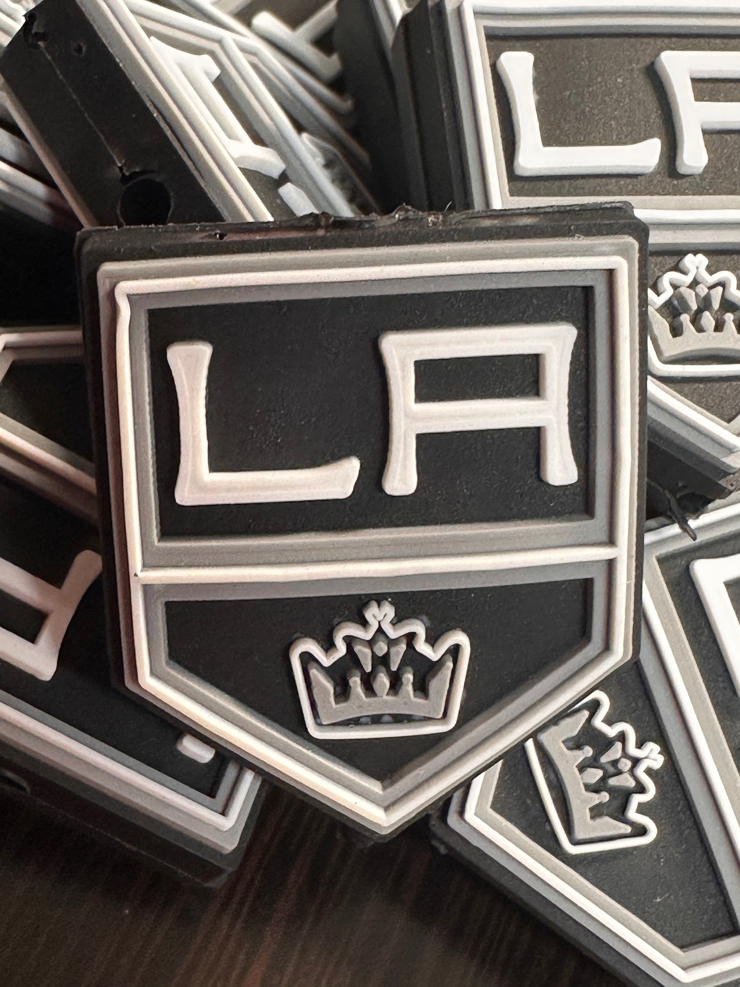 NEW LA Kings focal bead / round focal/ ice hockey team