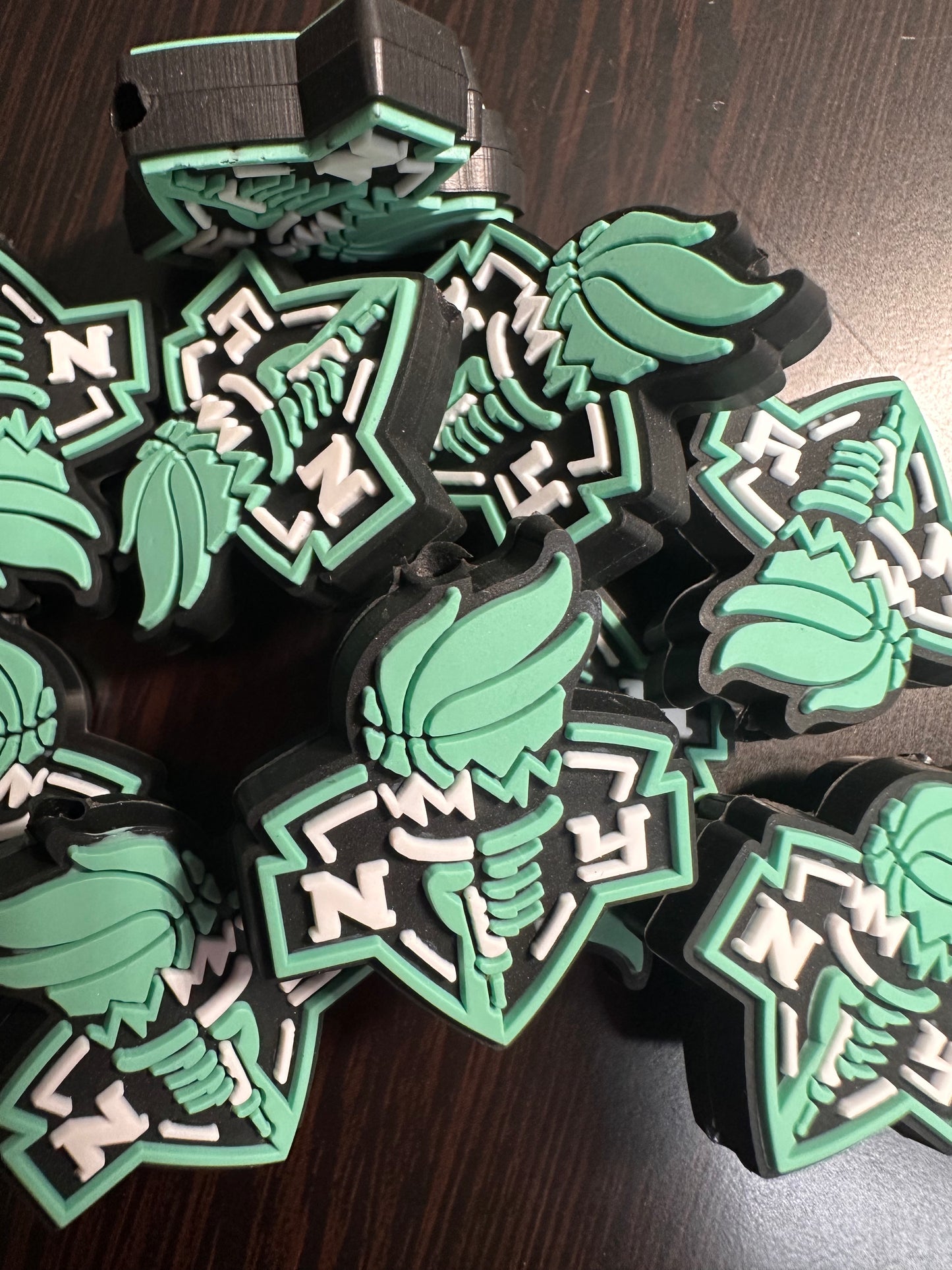 NEW WNBA New York Liberty focal bead / torch/ womens national basketball team/ Brooklyn / lady liberty