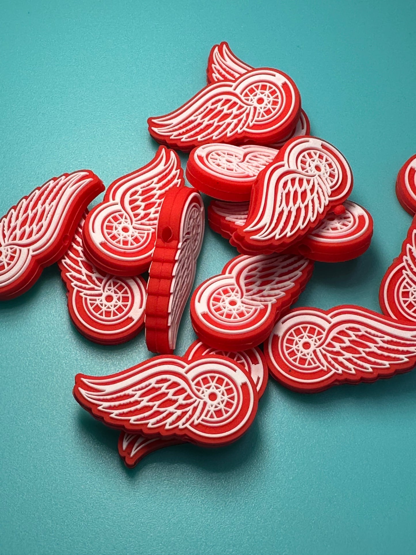 Detroit Red Wings focal bead / NHL
