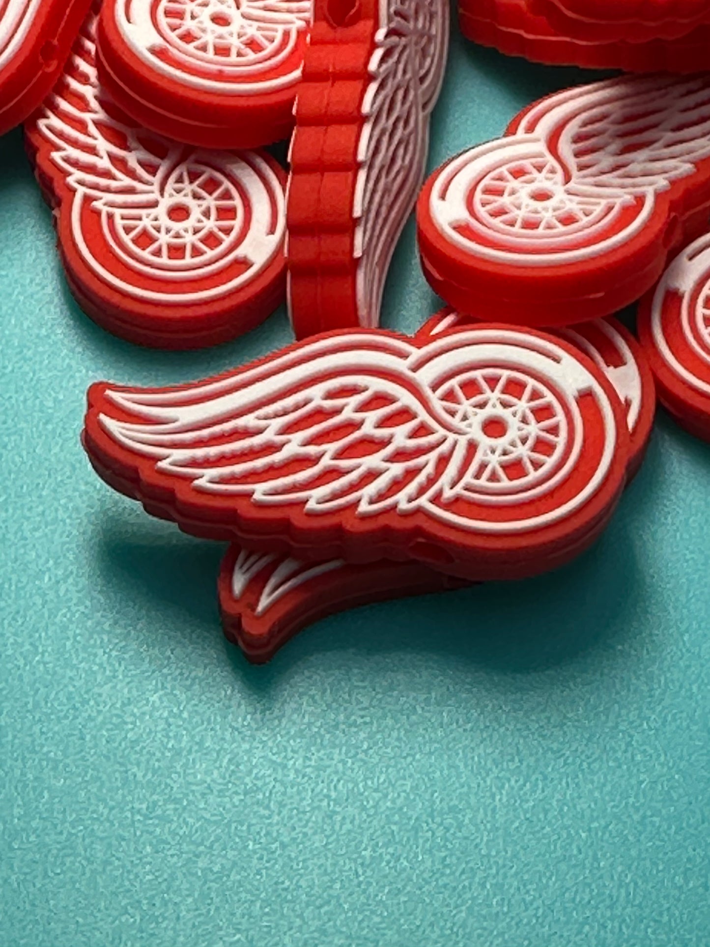 Detroit Red Wings focal bead / NHL
