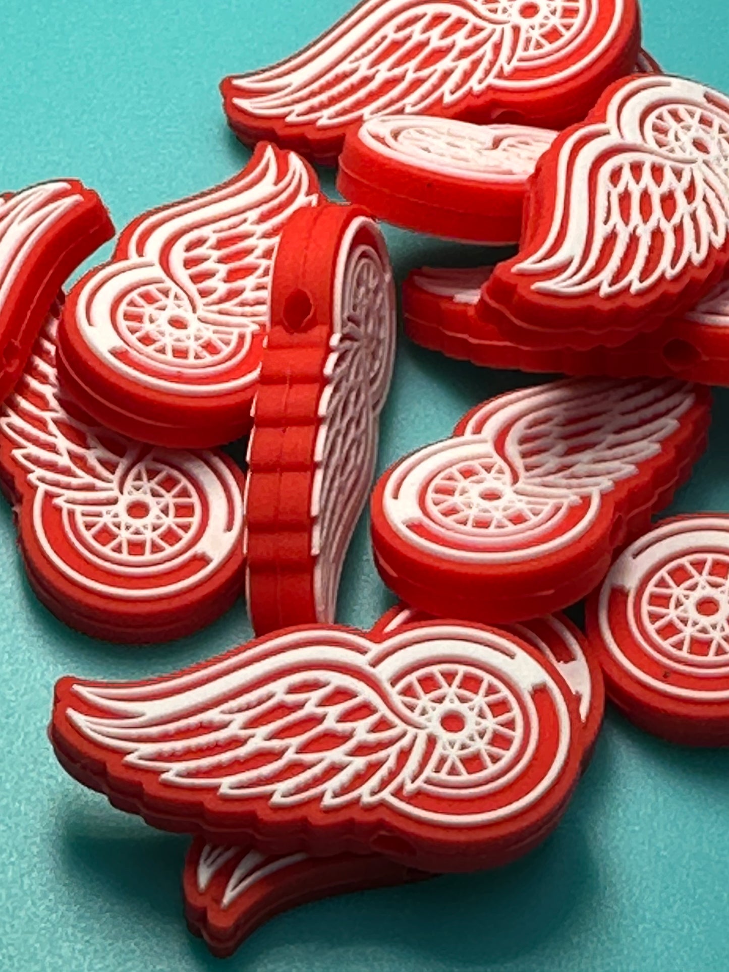Detroit Red Wings focal bead / NHL